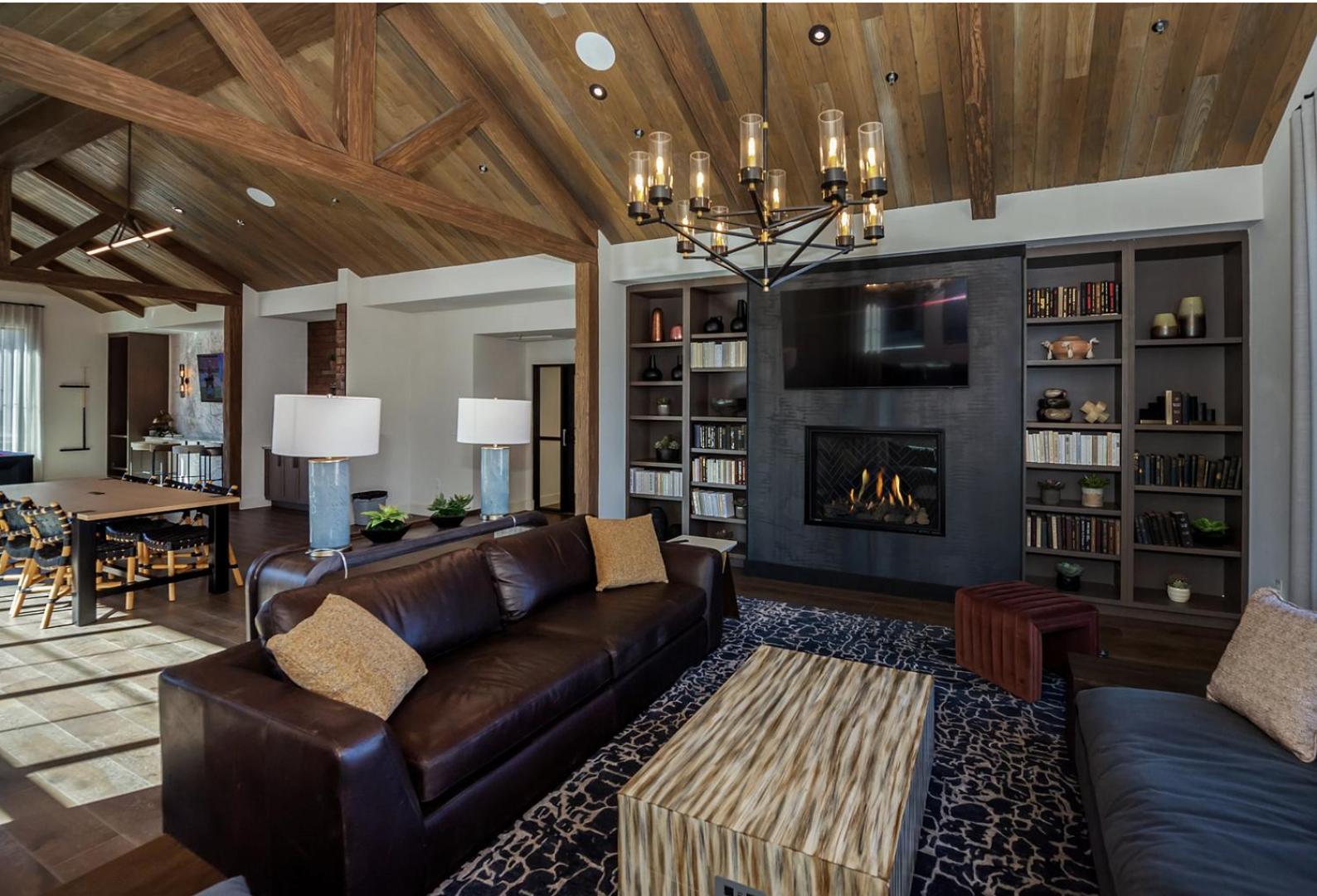 Landing Modern 1BD Gym Game Room