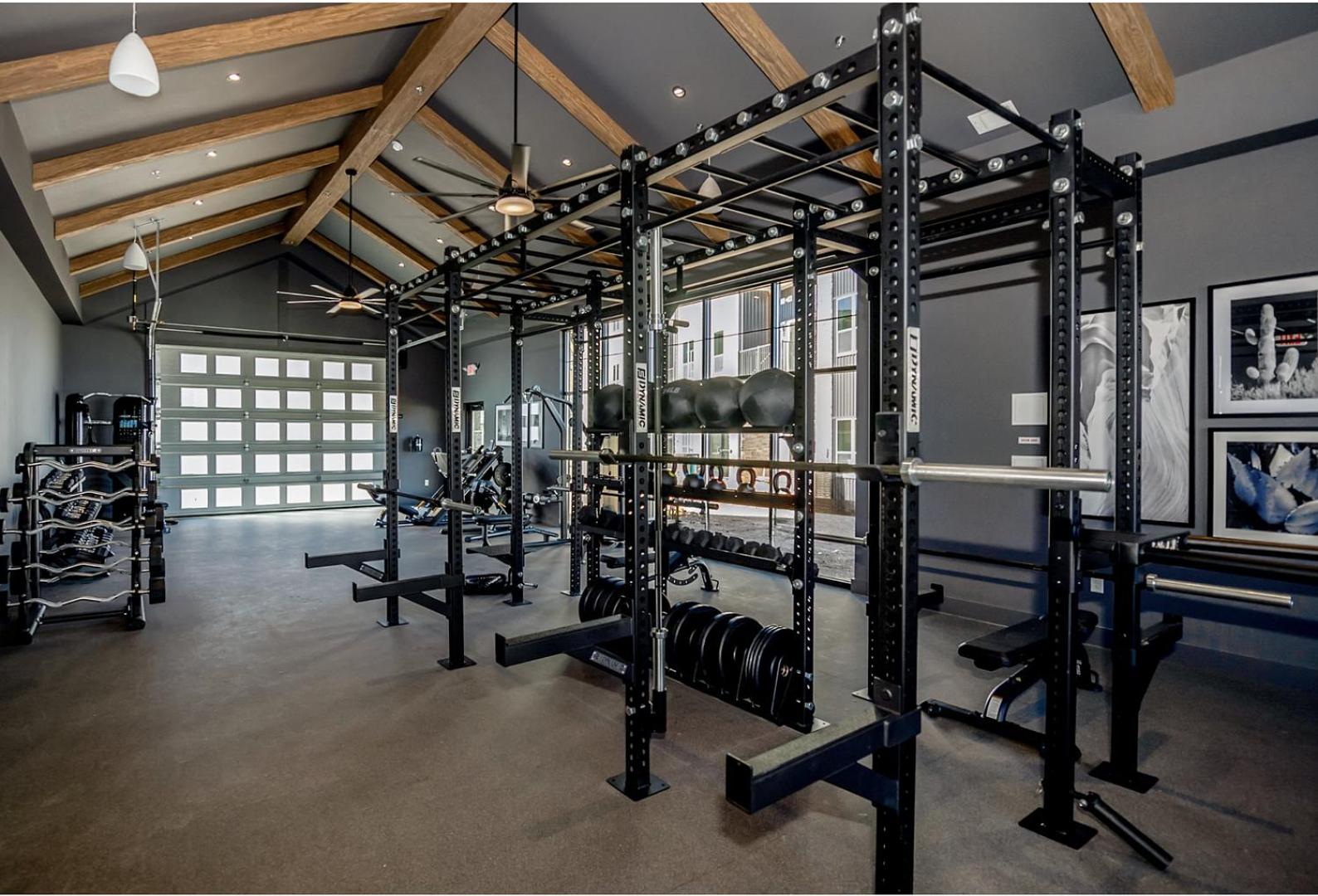 Landing Modern 1BD Gym Game Room