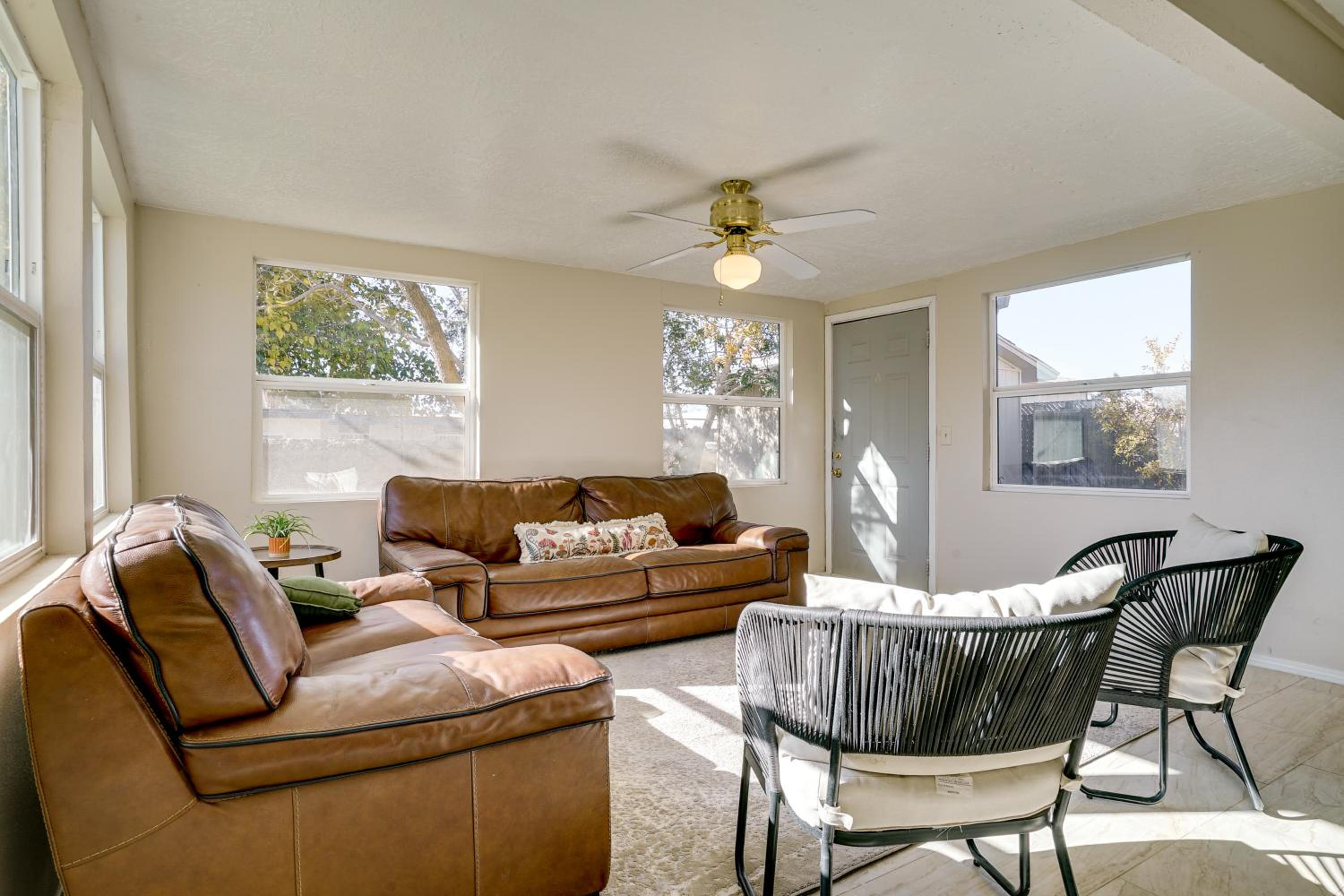 Fire Pit and Yard El Paso Retreat By Fort Bliss!