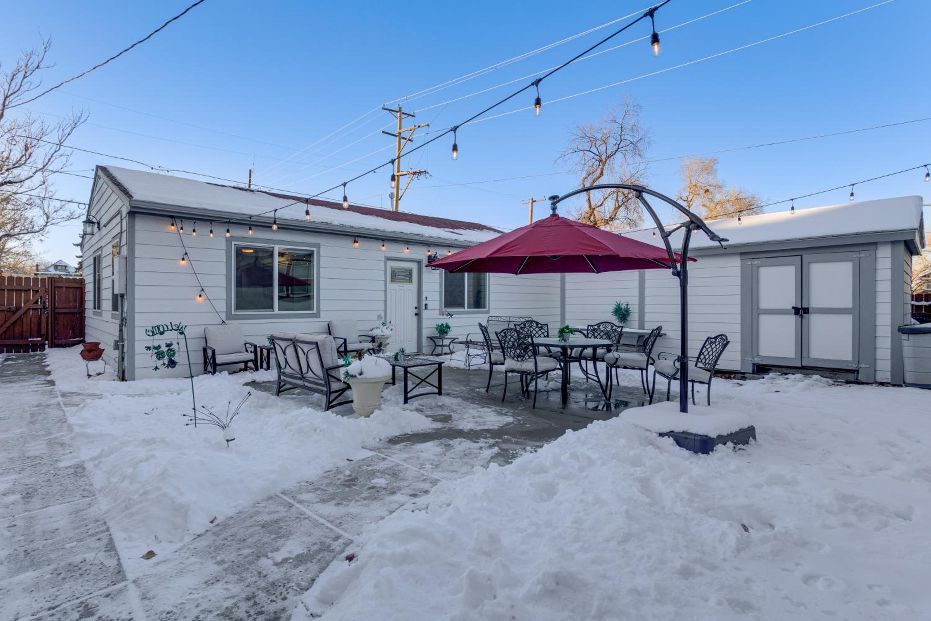 Denver Home with Patio Near City Park and Cherry Creek