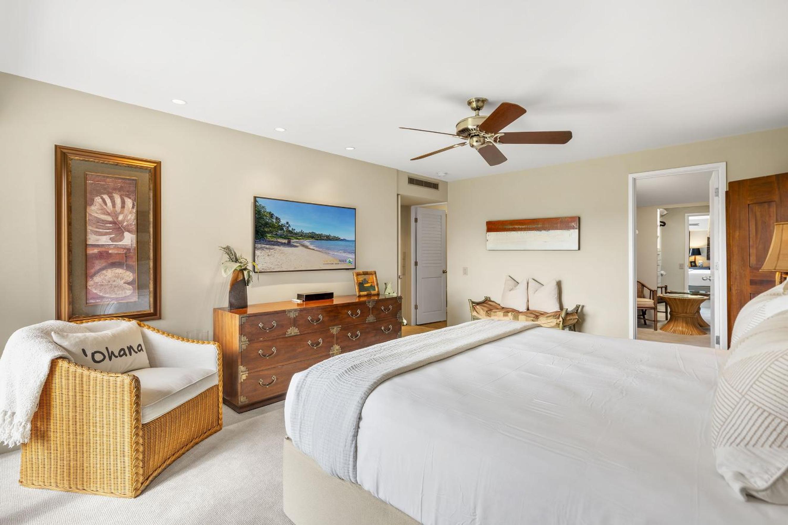 Wailea Elua 204 - Luxury 1BR, 2BA Condo, Stunning Ocean Views & Modern Upgrades