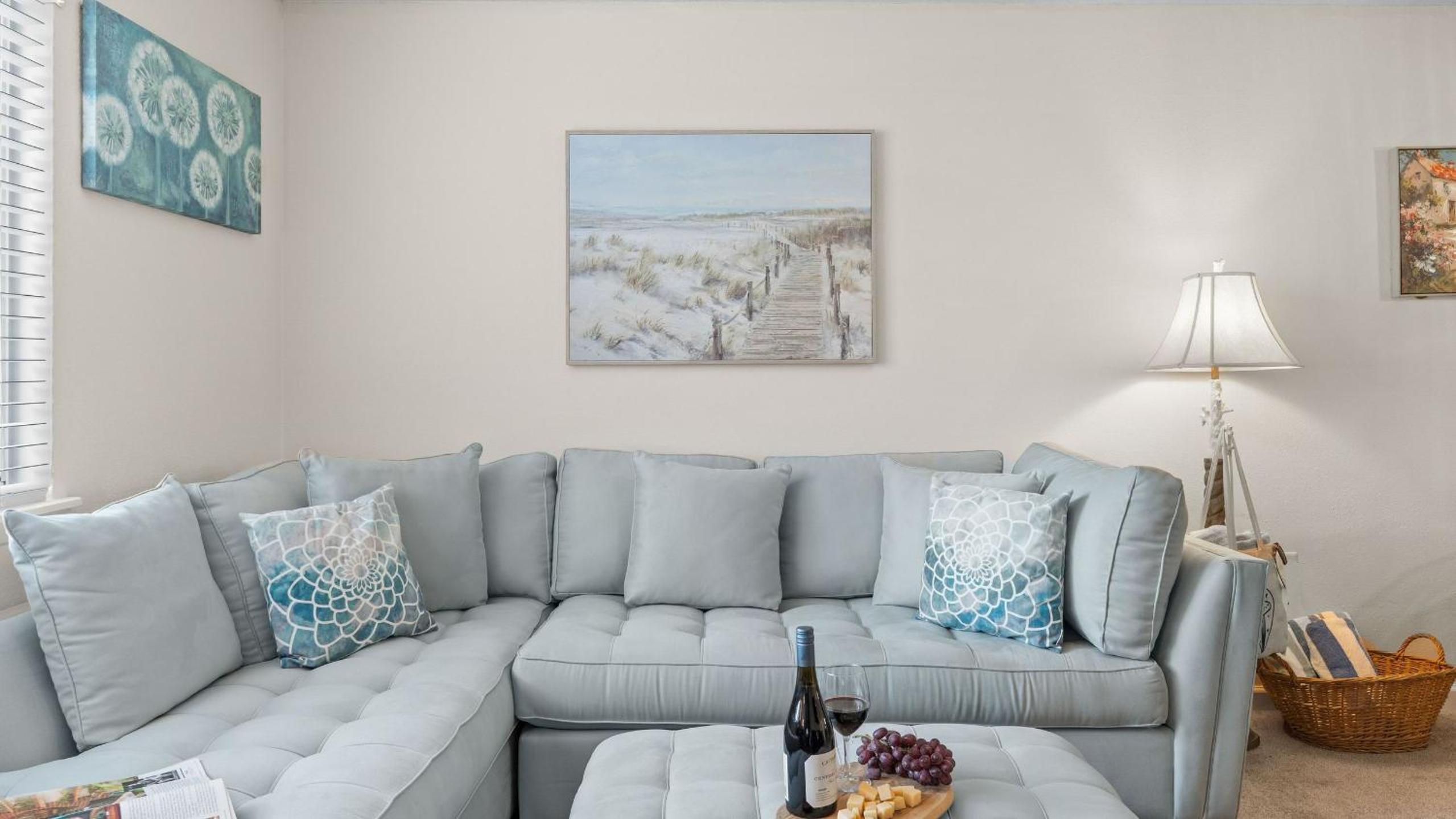 Steps from the Sand Bright Coastal Stay w Pool Access Coastal Hideaway by AvantStay
