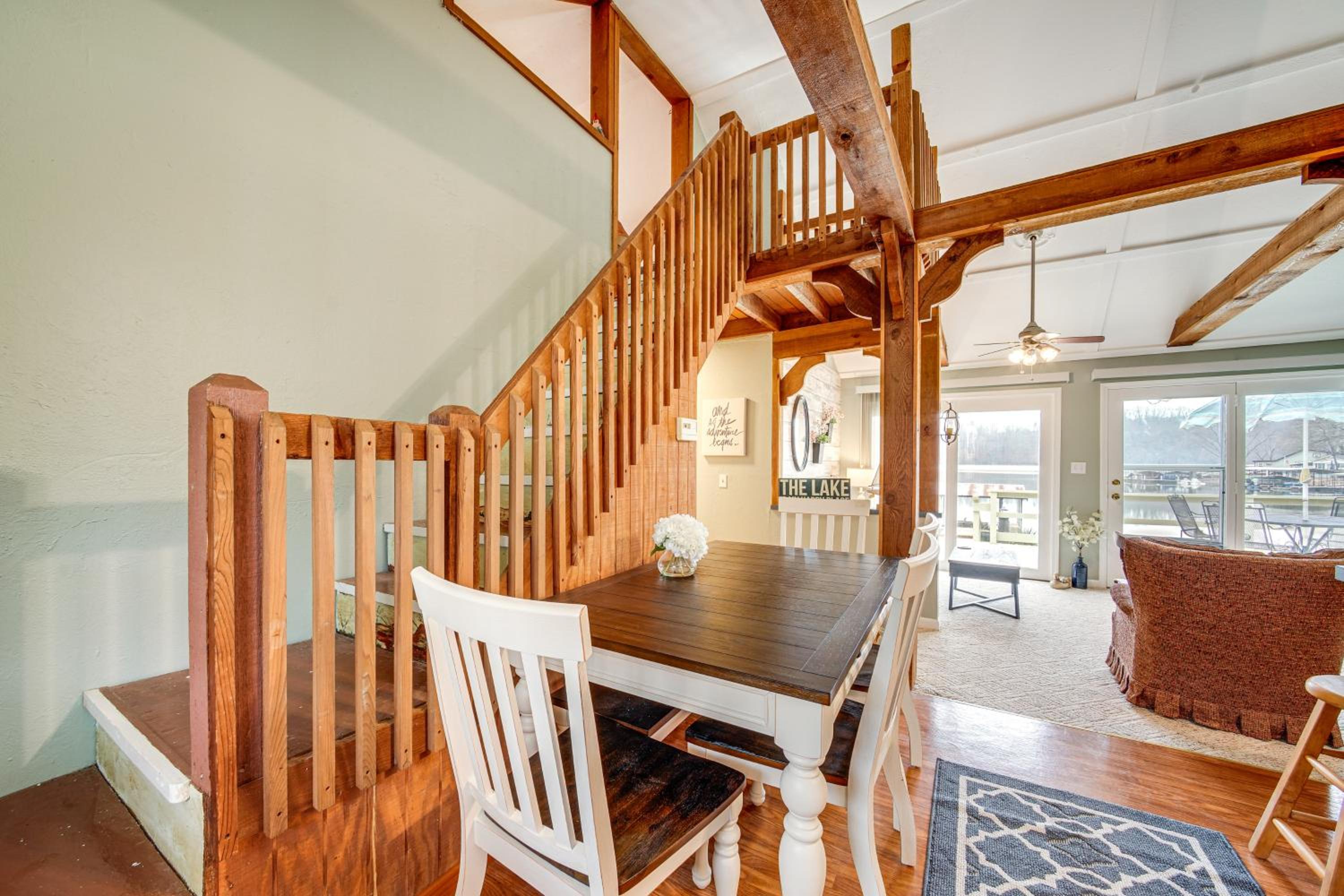 Dock, Deck and Dreamy Views! Lake of the Ozarks Home