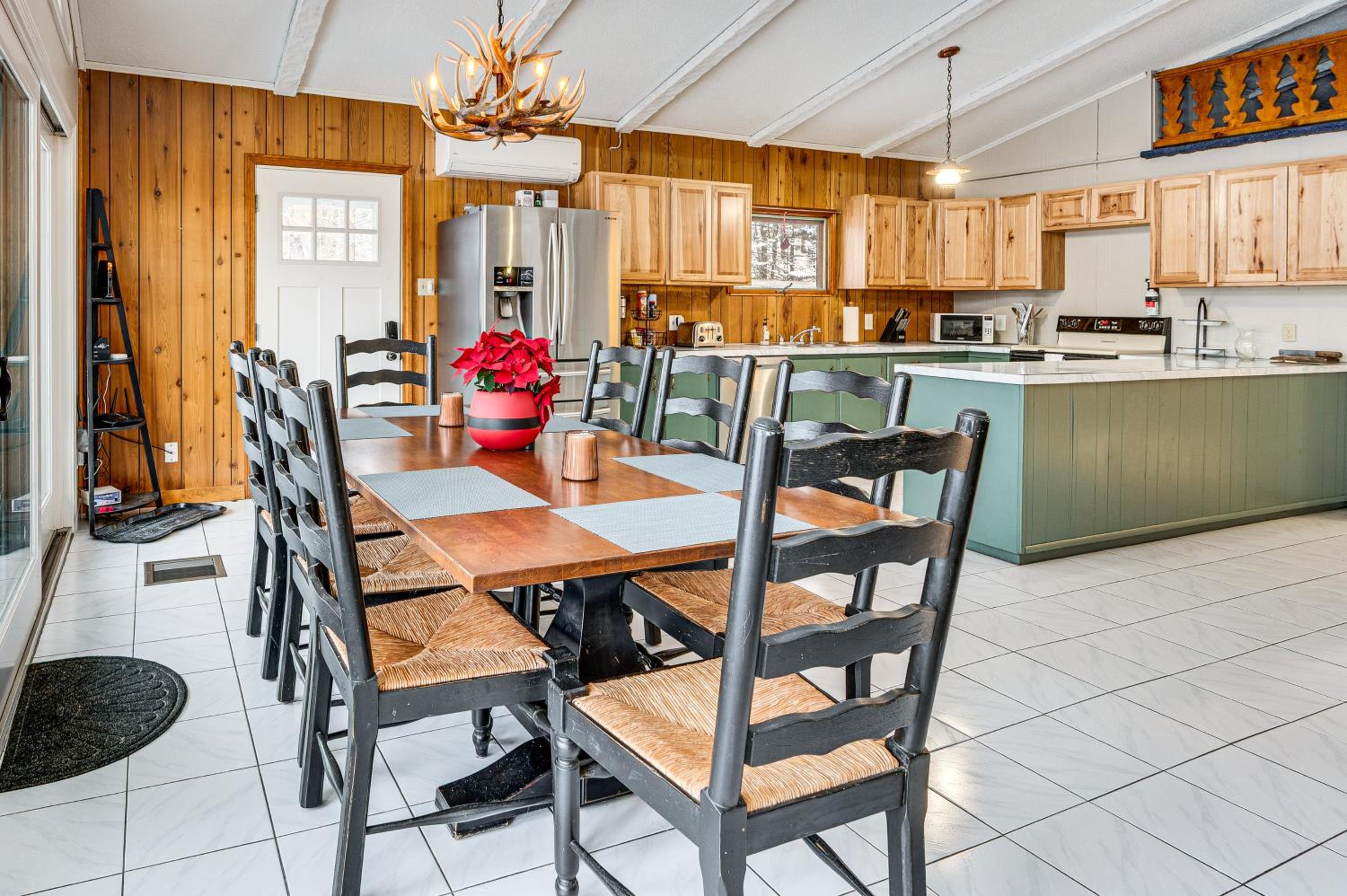 Seymour Lake Across St! Scenic Home with Hot Tub