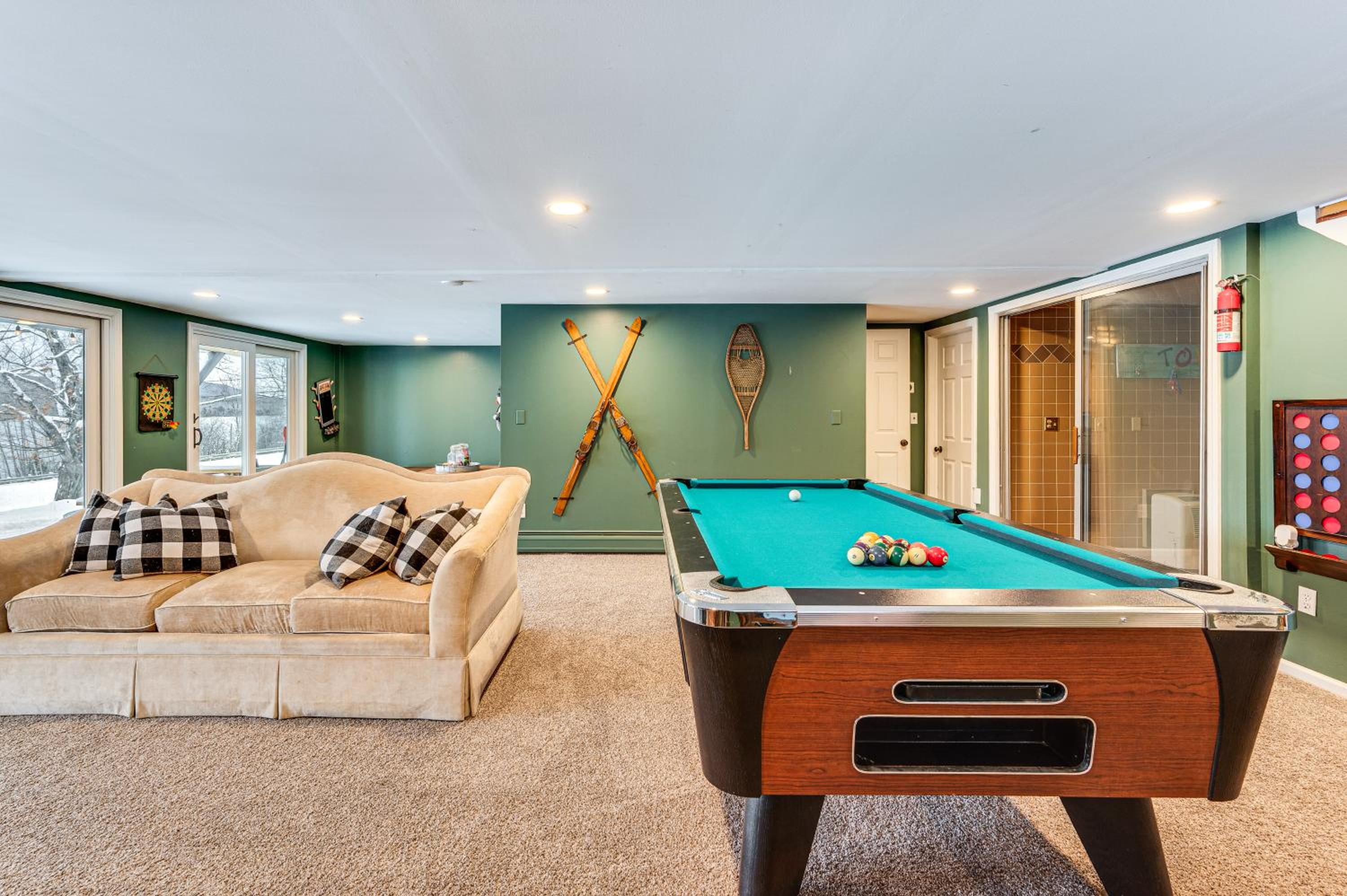 Seymour Lake Across St! Scenic Home with Hot Tub