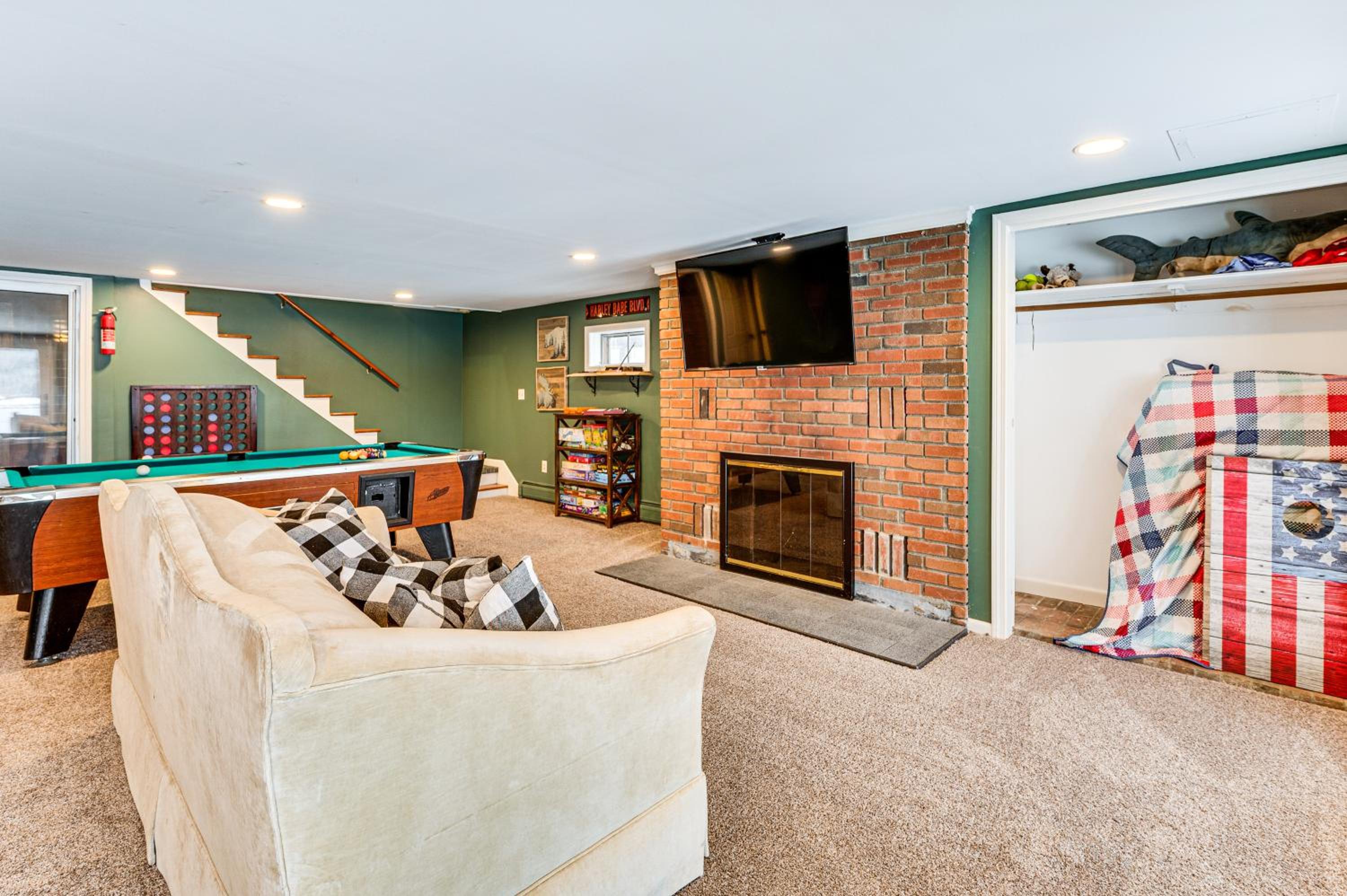 Seymour Lake Across St! Scenic Home with Hot Tub