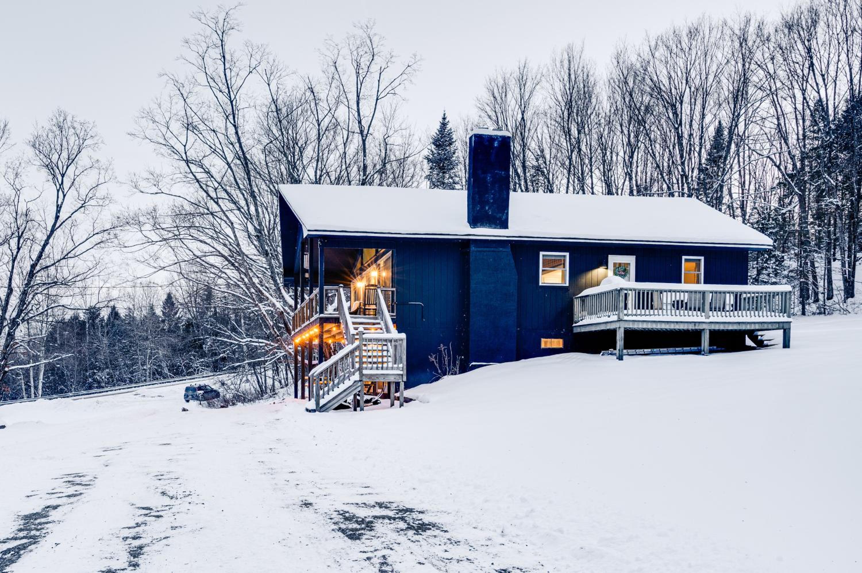 Seymour Lake Across St! Scenic Home with Hot Tub