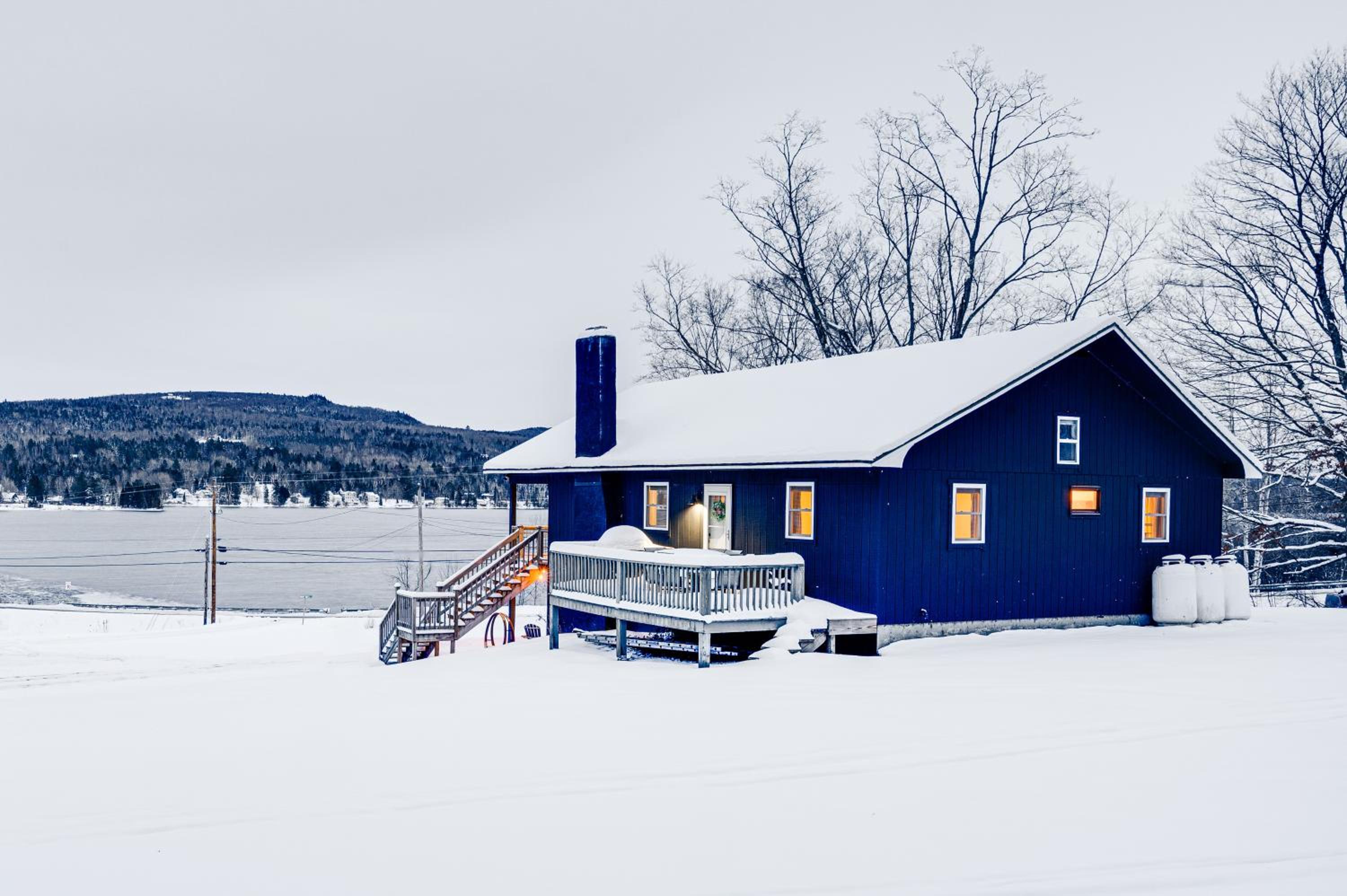 Seymour Lake Across St! Scenic Home with Hot Tub