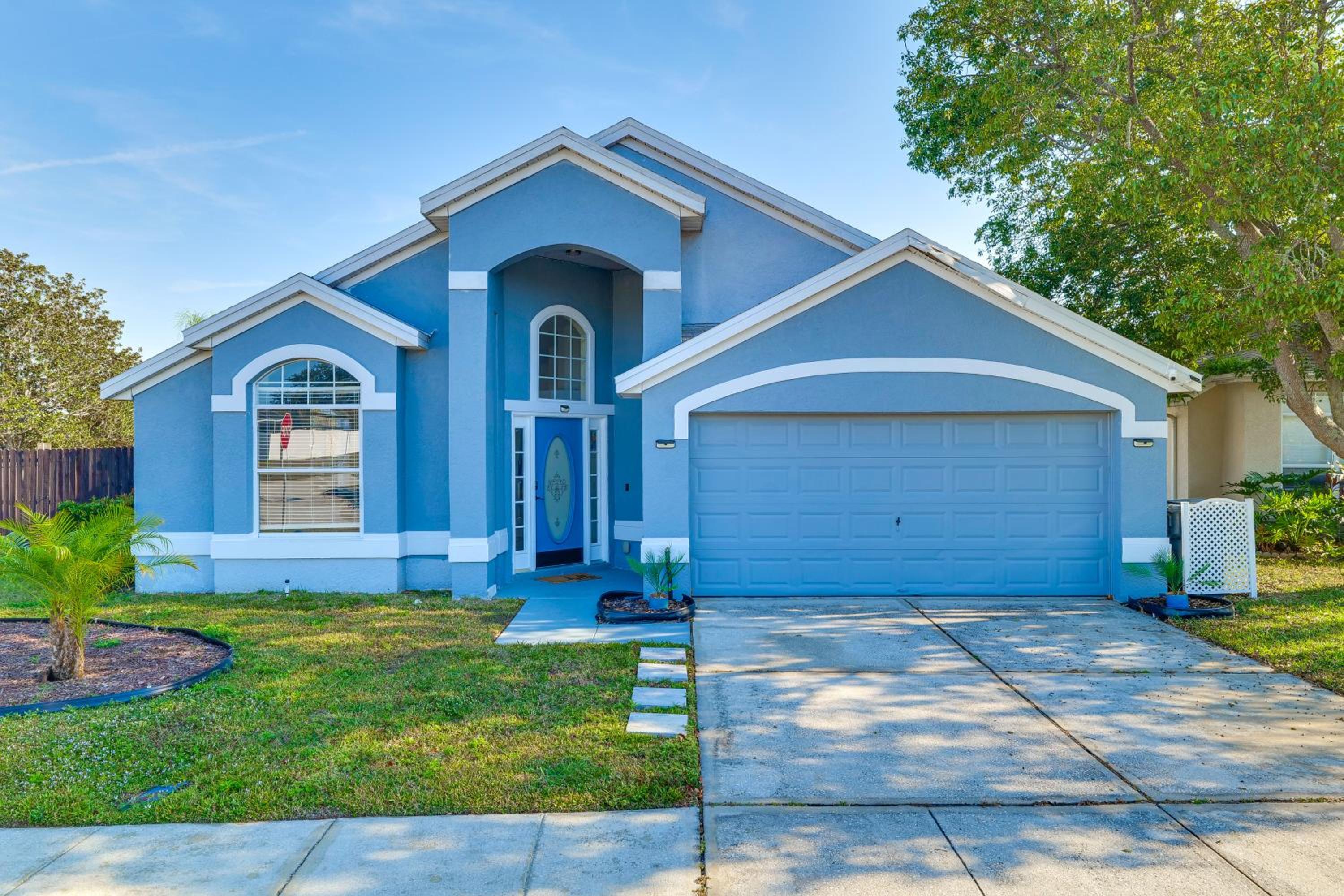7 Mi to Disney Parks Family Getaway with Game Room