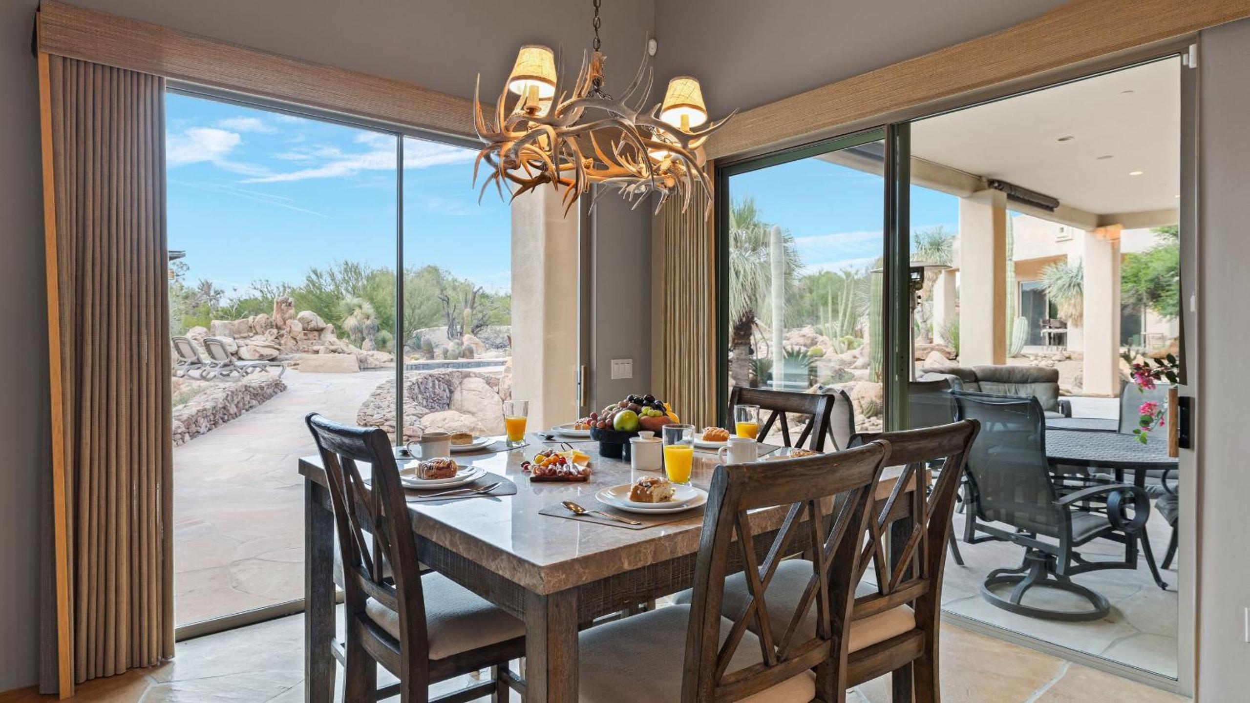 5BDR Oasis w Waterfall Pool Hot Tub Desert View Desert Cascase by AvantStay