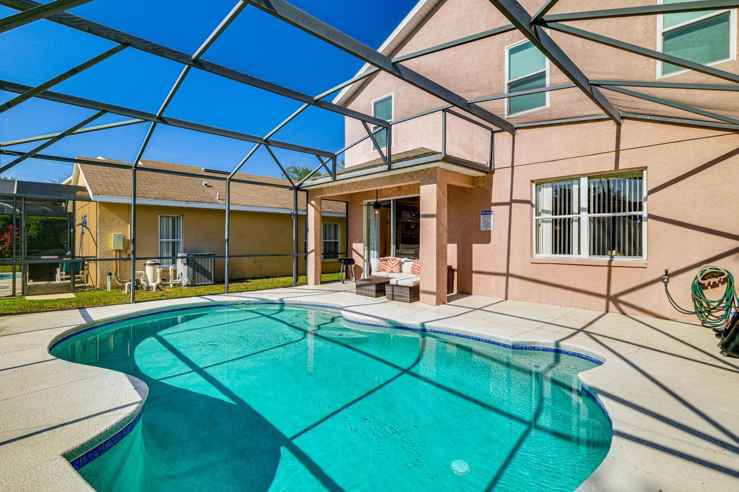 9 Mi to Disney Davenport Home with Pool and Game Room