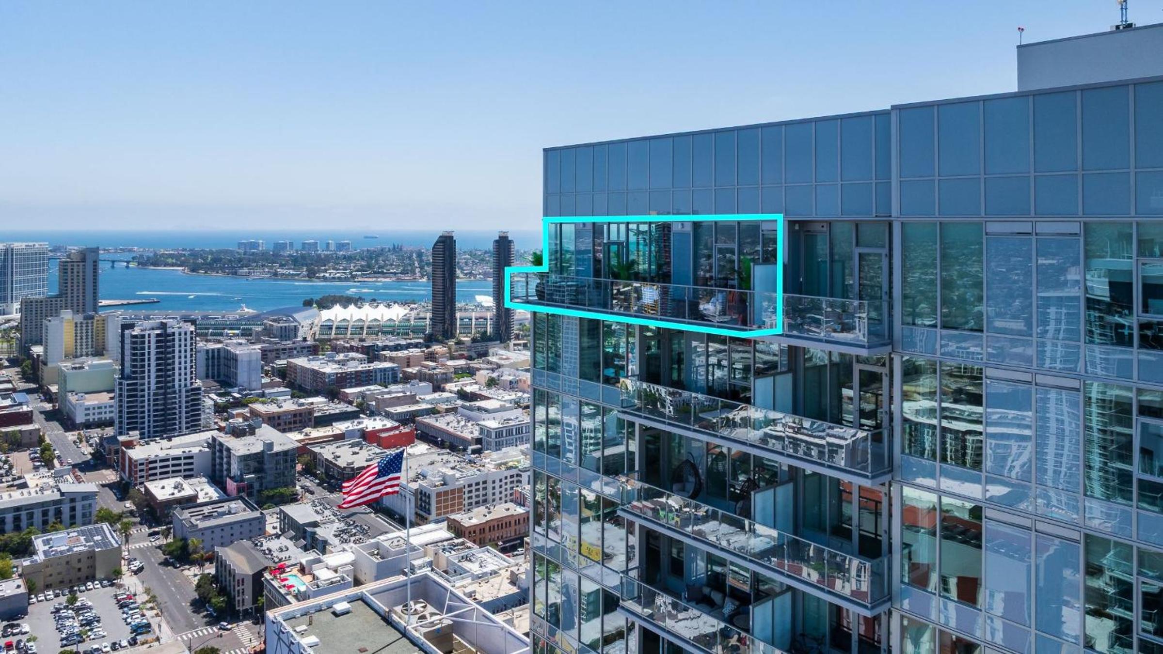 Entire Floor 2BDR w Luxury Amenities Balcony SkyLux Penthouse by AvantStay