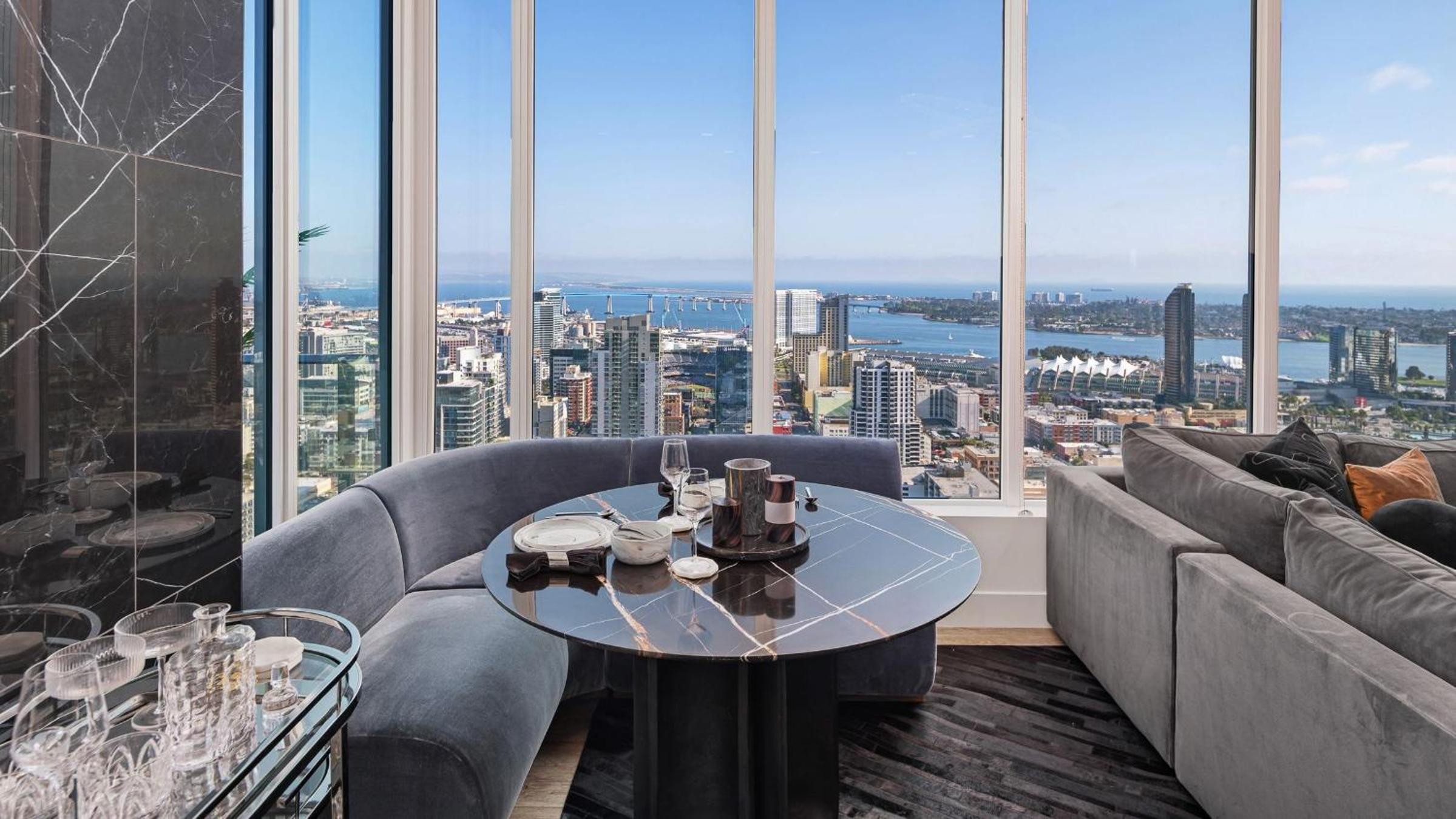 Entire Floor 2BDR w Luxury Amenities Balcony SkyLux Penthouse by AvantStay