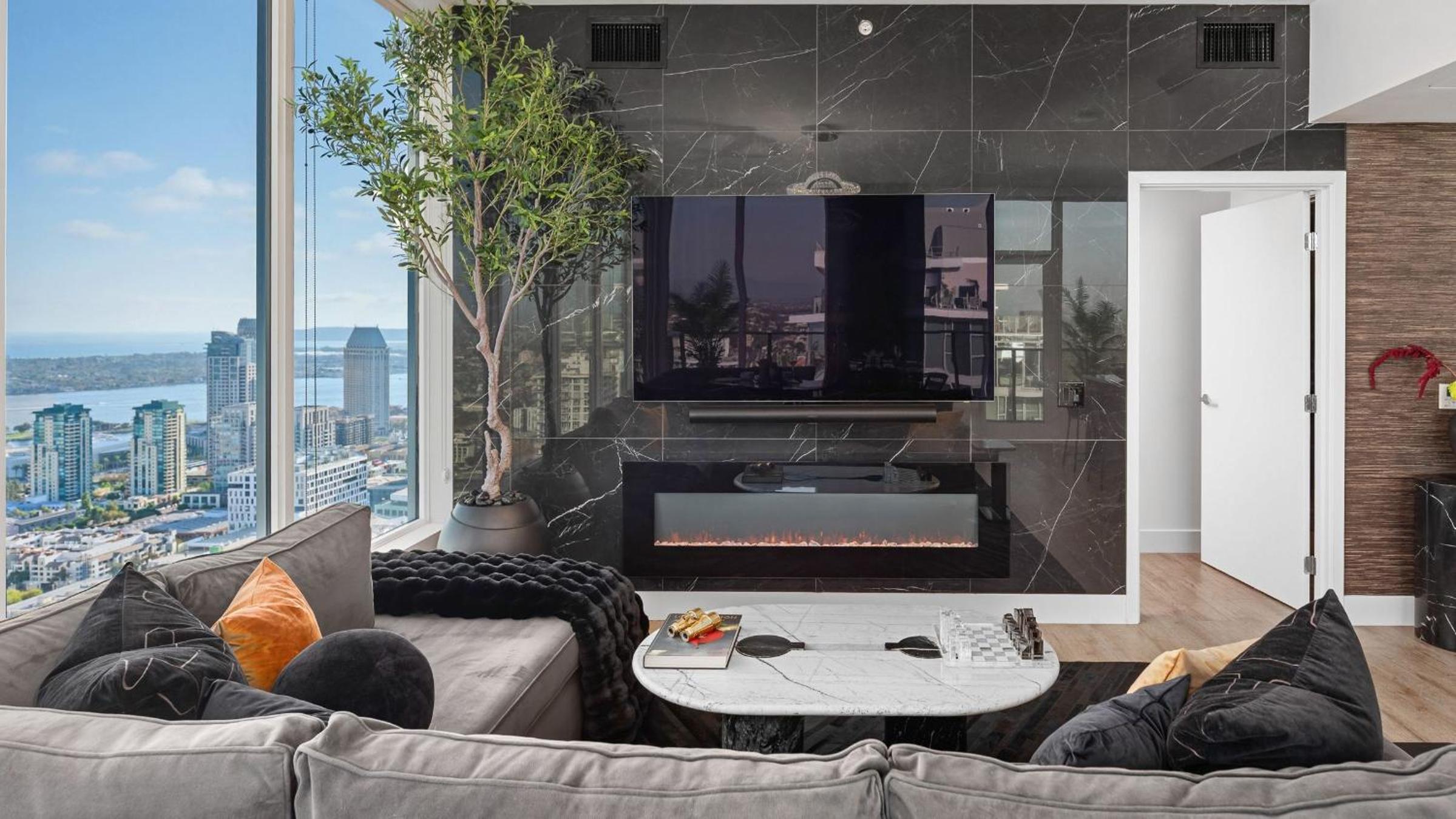 Entire Floor 2BDR w Luxury Amenities Balcony SkyLux Penthouse by AvantStay