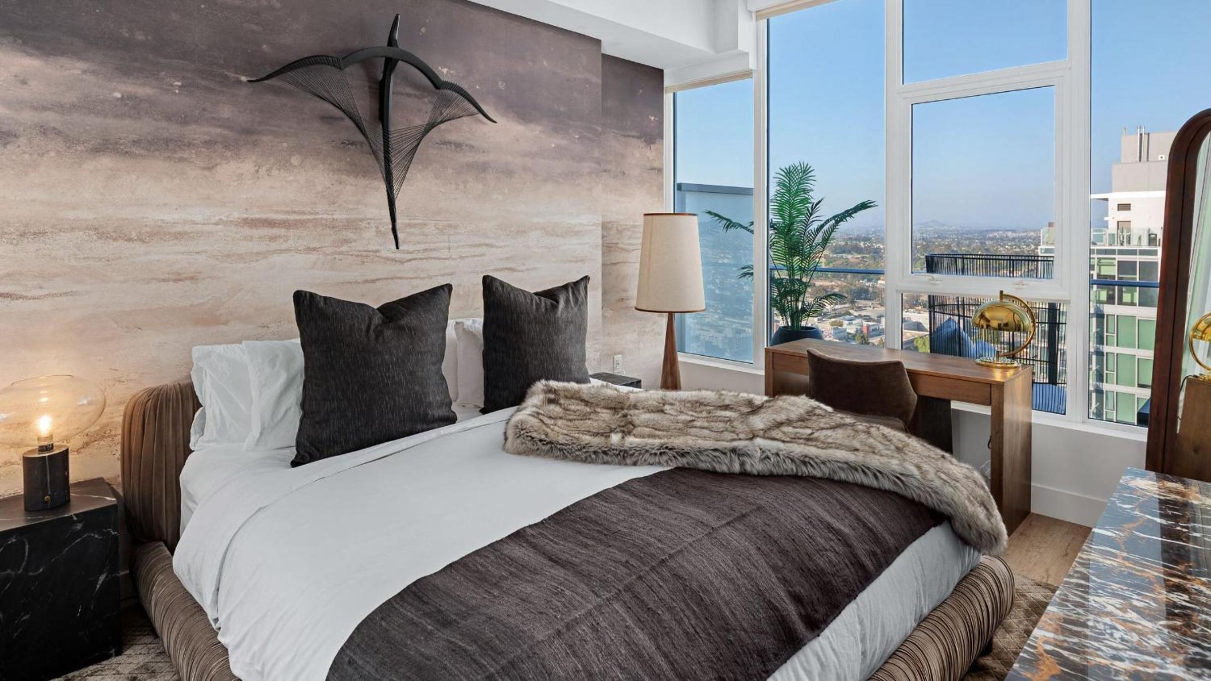 Entire Floor 2BDR w Luxury Amenities Balcony SkyLux Penthouse by AvantStay
