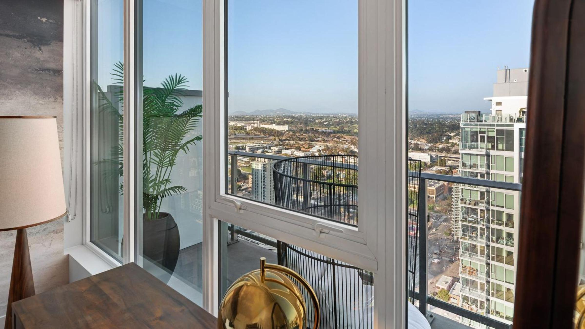 Entire Floor 2BDR w Luxury Amenities Balcony SkyLux Penthouse by AvantStay