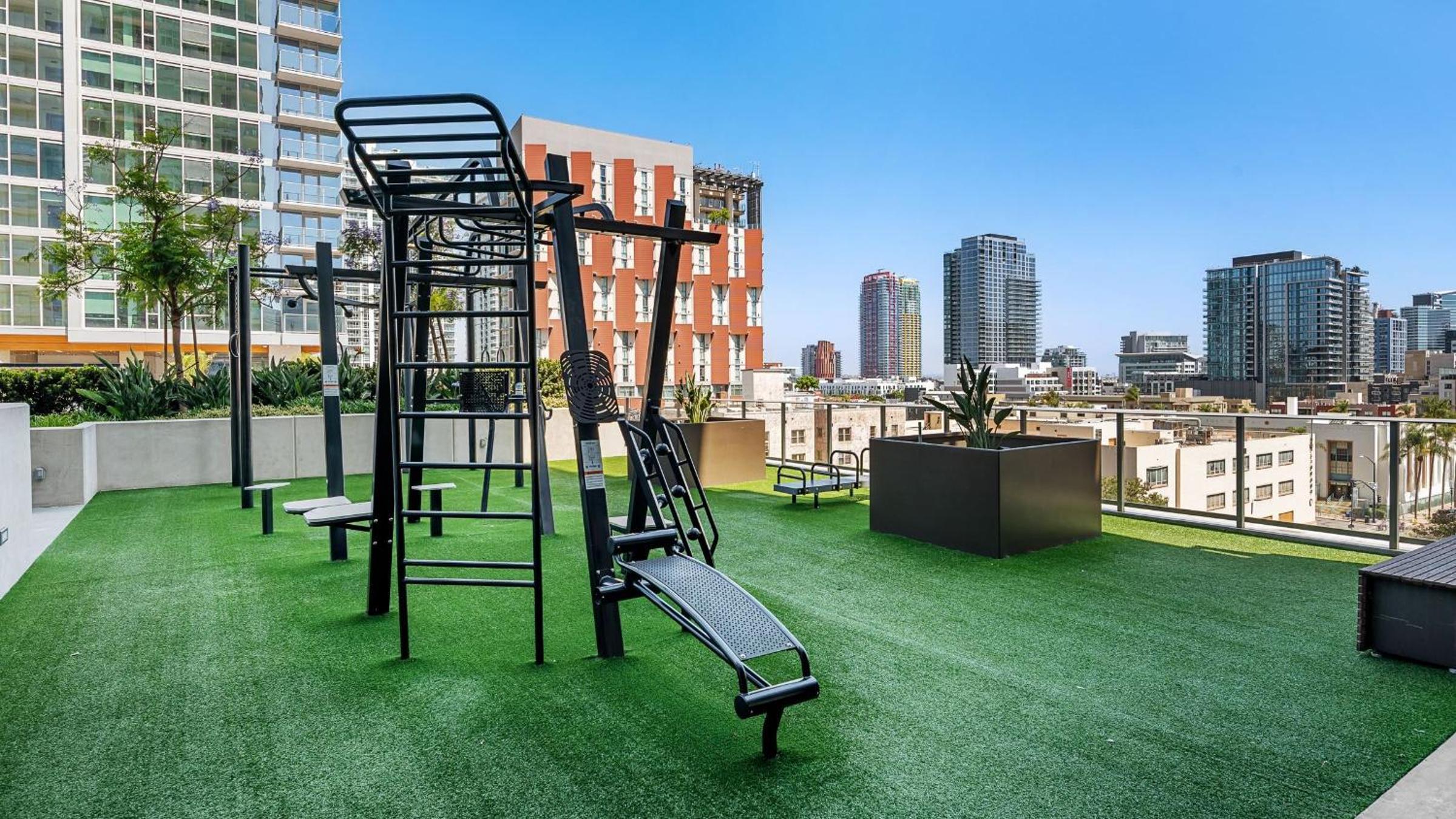 Entire Floor 2BDR w Luxury Amenities Balcony SkyLux Penthouse by AvantStay