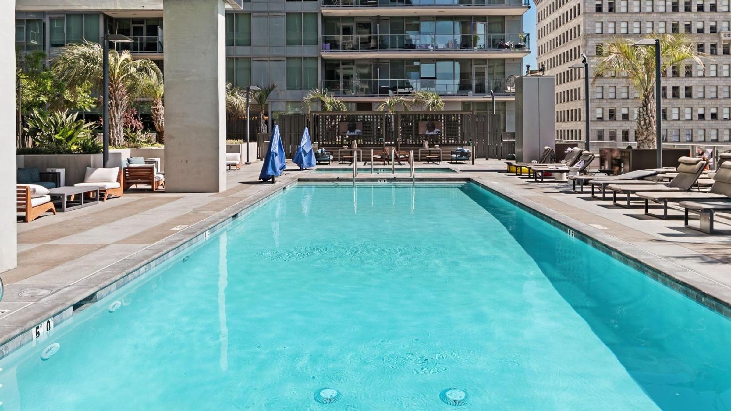 Entire Floor 2BDR w Luxury Amenities Balcony SkyLux Penthouse by AvantStay