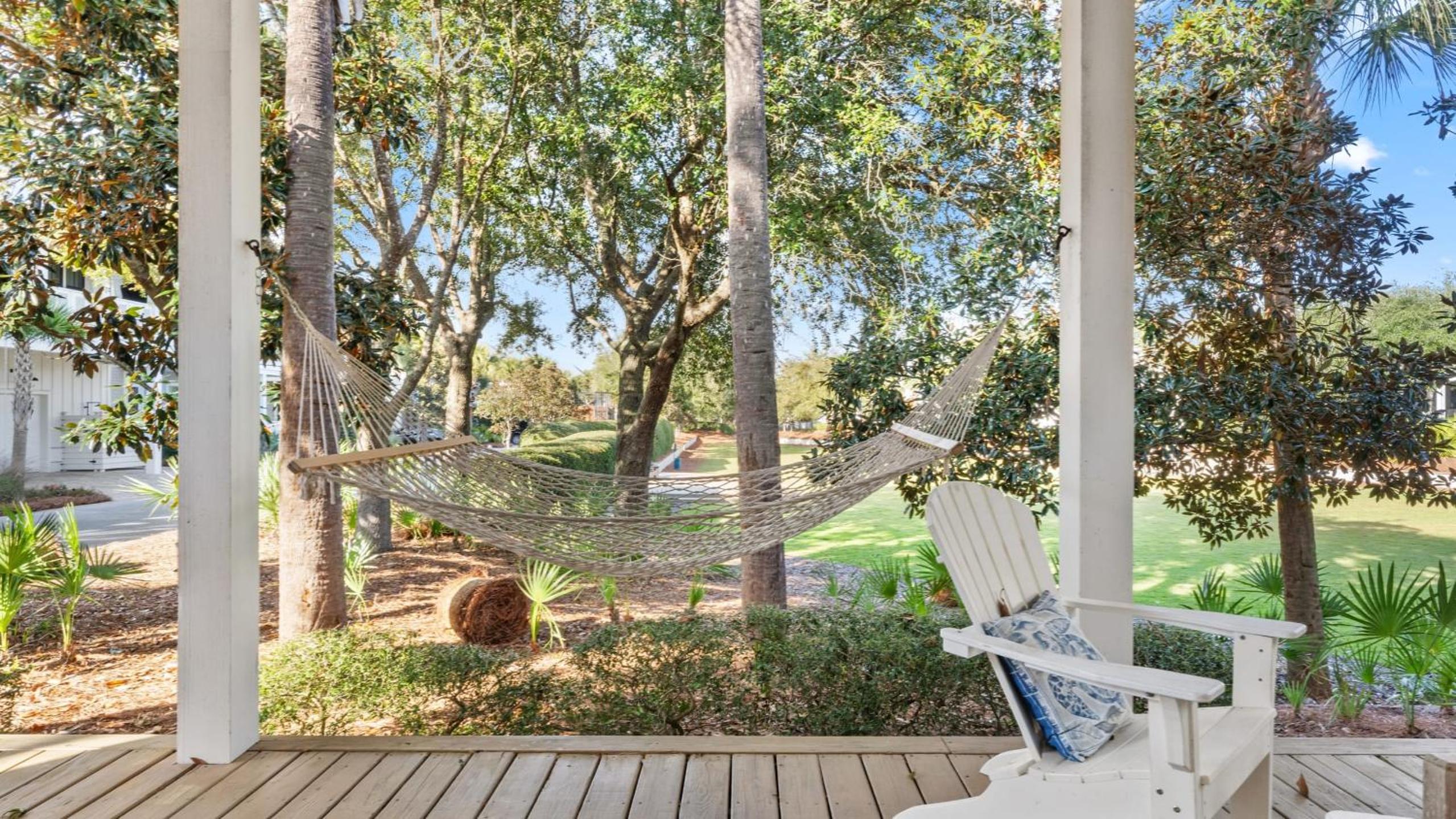 30A Retreat Near Gulf Place w Porch Hammock Bikes to Rent Always Be Summer by AvantStay