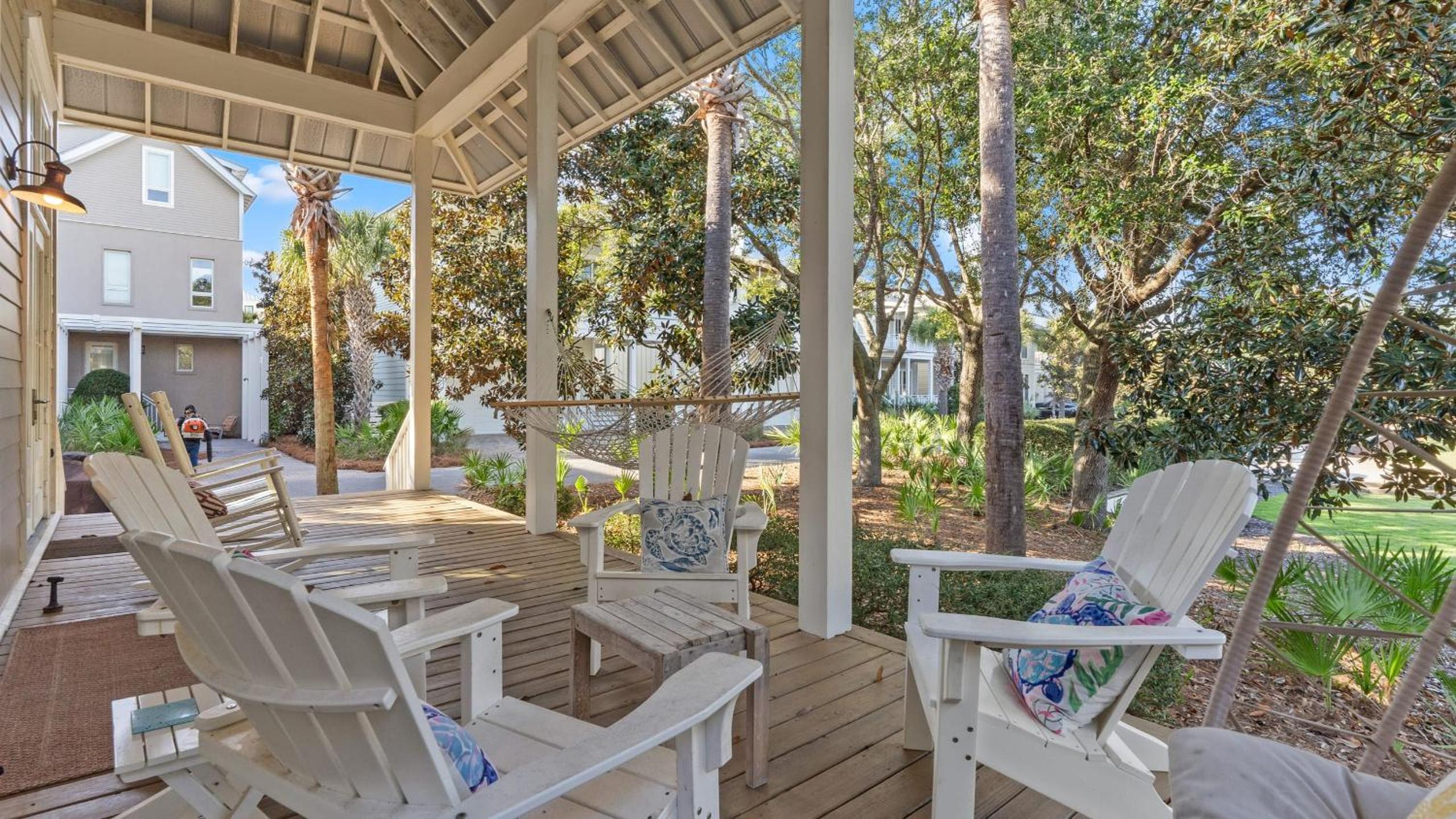 30A Retreat Near Gulf Place w Porch Hammock Bikes to Rent Always Be Summer by AvantStay