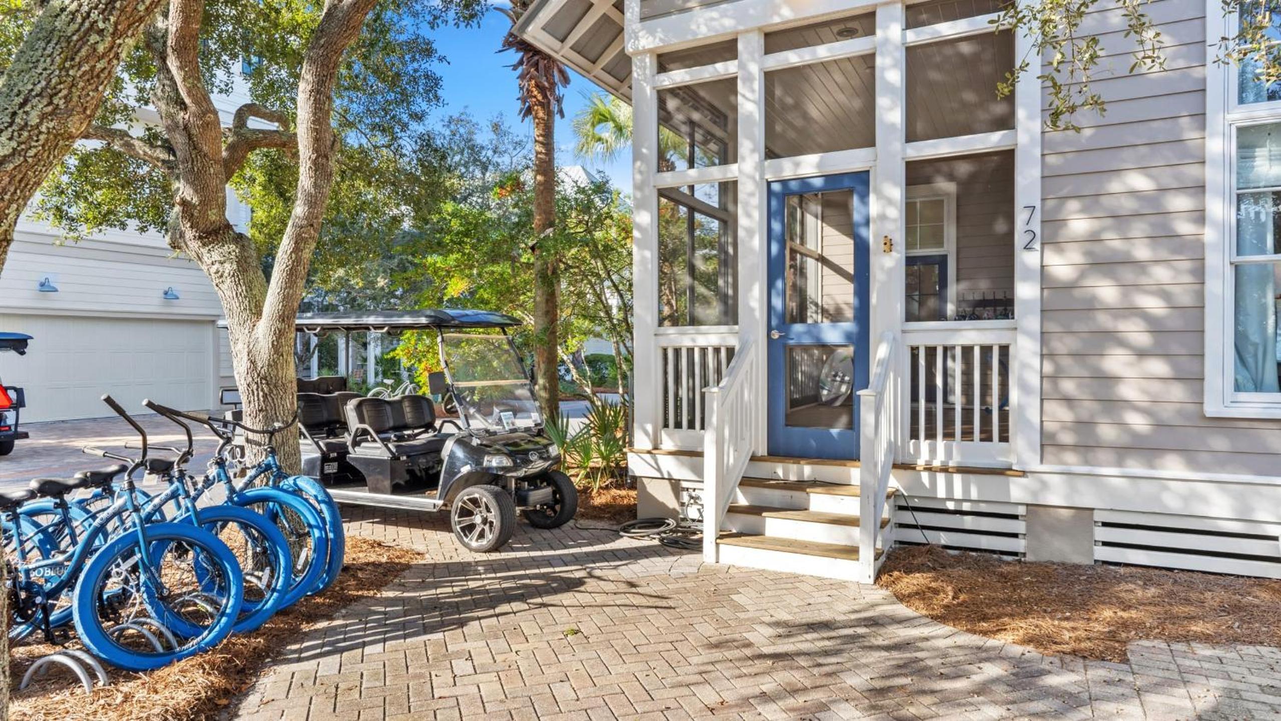 30A Retreat Near Gulf Place w Porch Hammock Bikes to Rent Always Be Summer by AvantStay