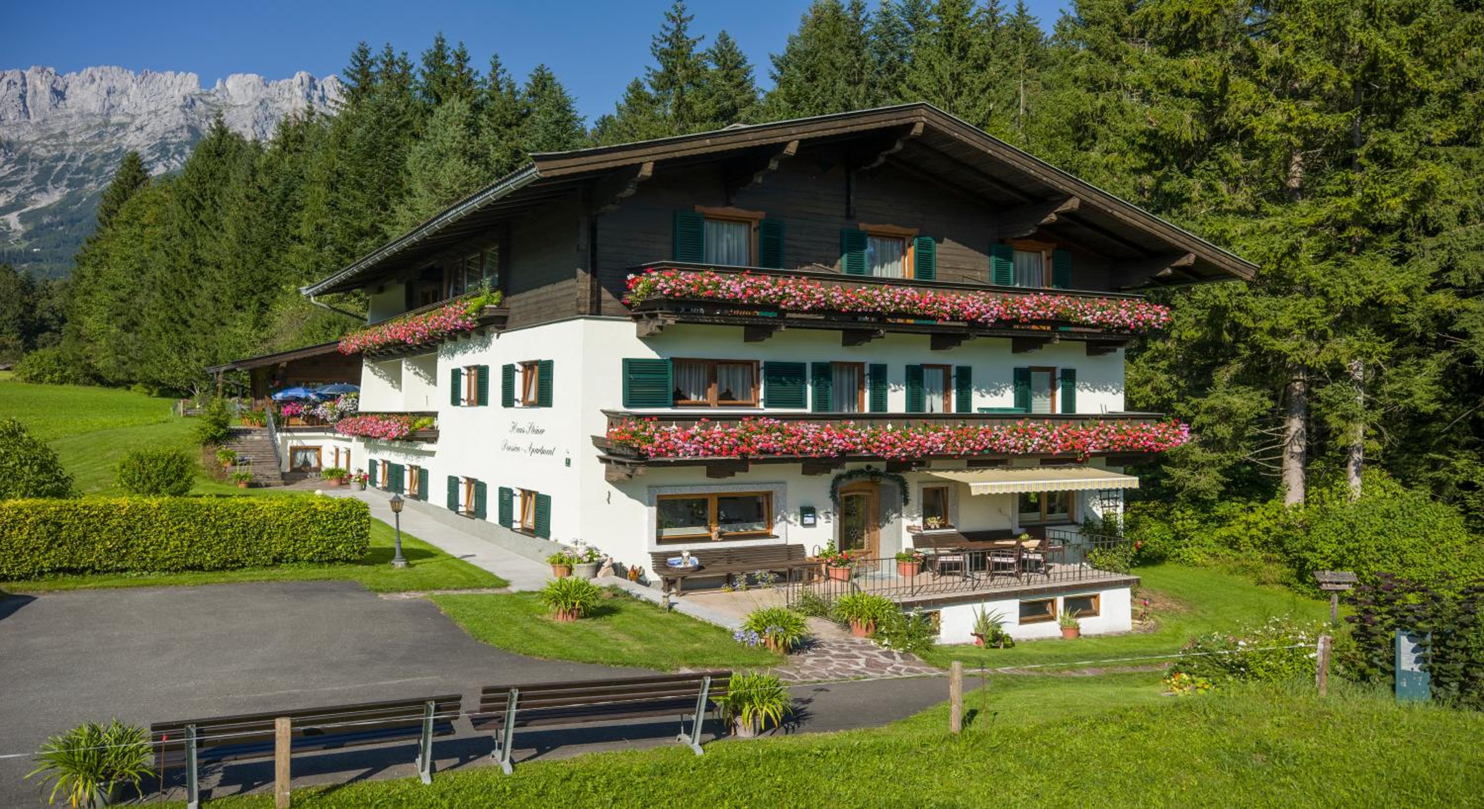 otto steiner appartements pension ellmau & wilder kaiser