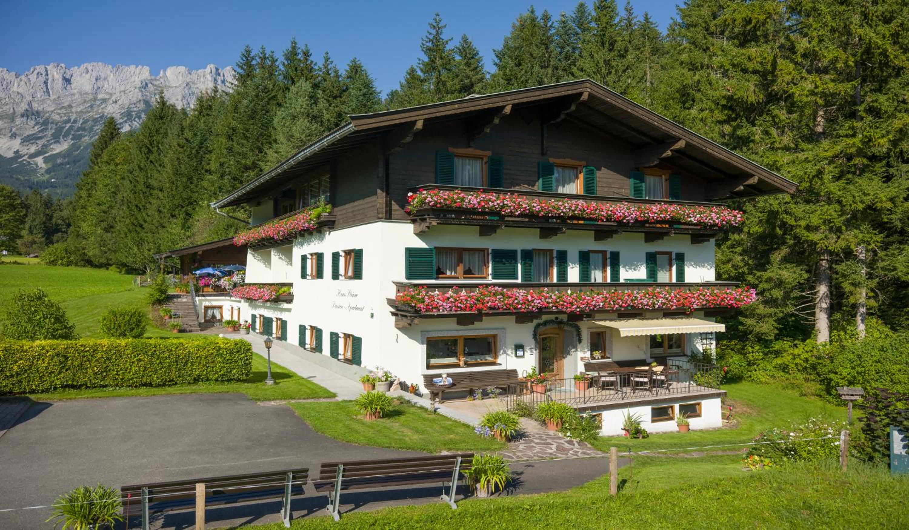 otto steiner appartements pension ellmau & wilder kaiser