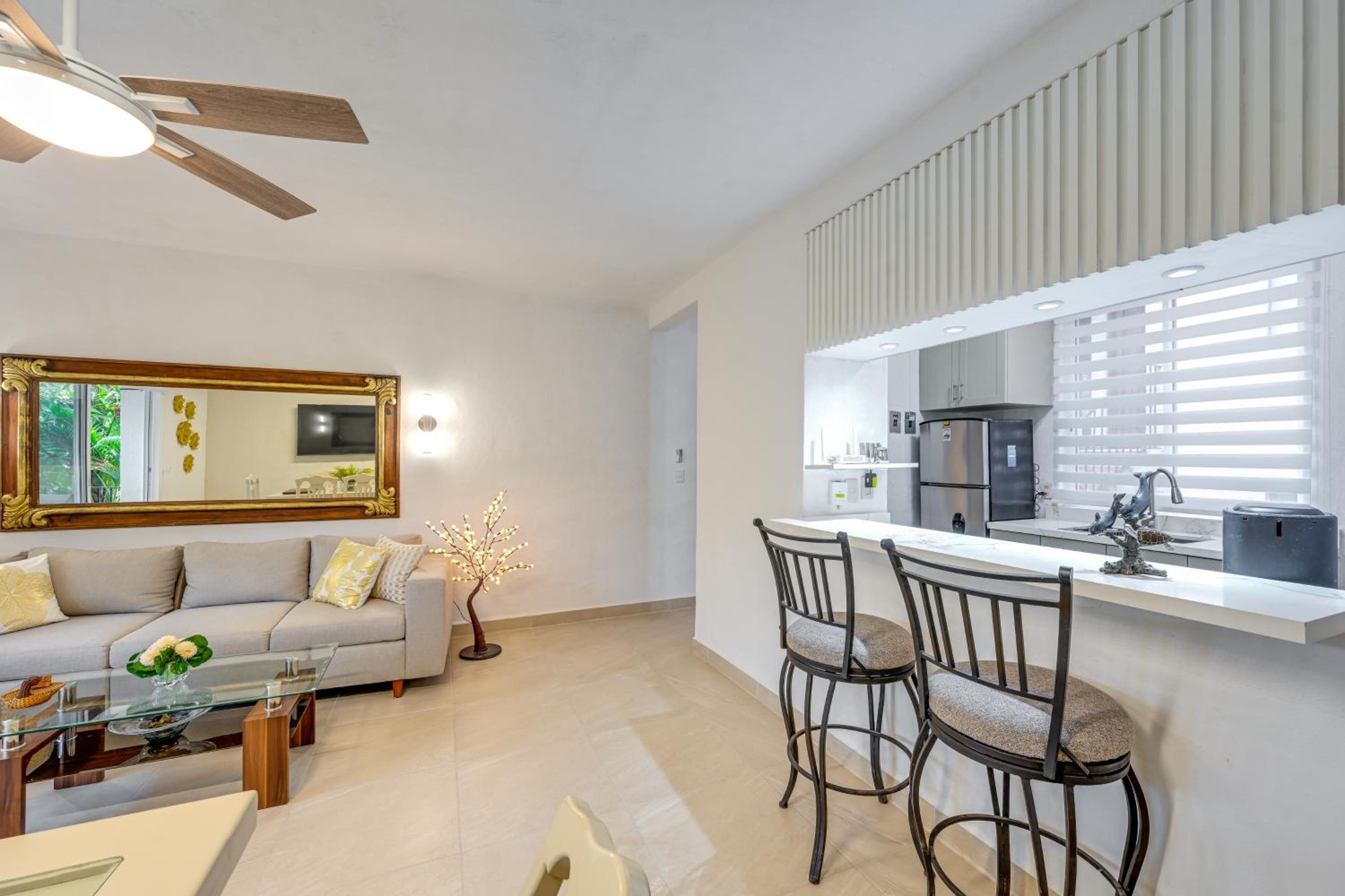 1 Block to Playa Los Tules, Pool Access! Lush Unit