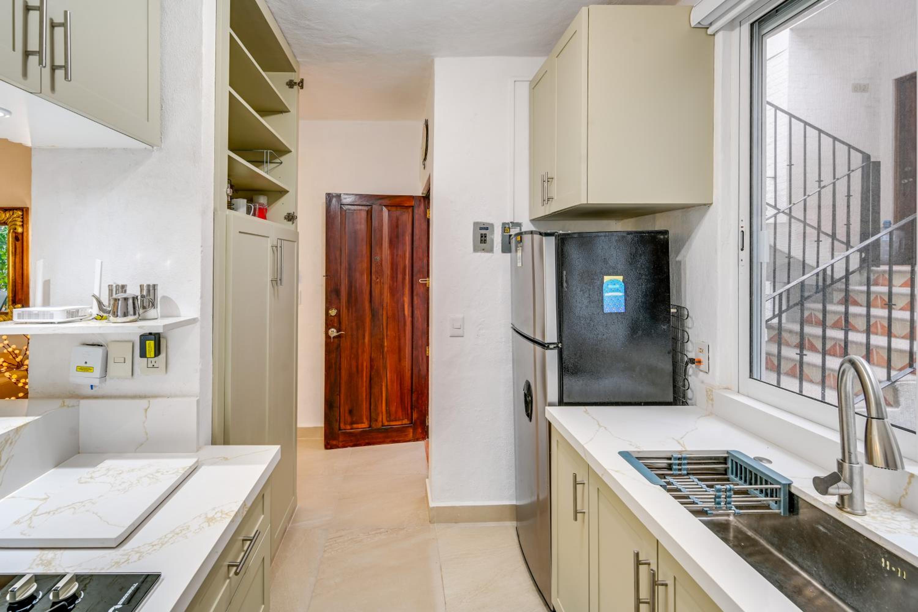 1 Block to Playa Los Tules, Pool Access! Lush Unit