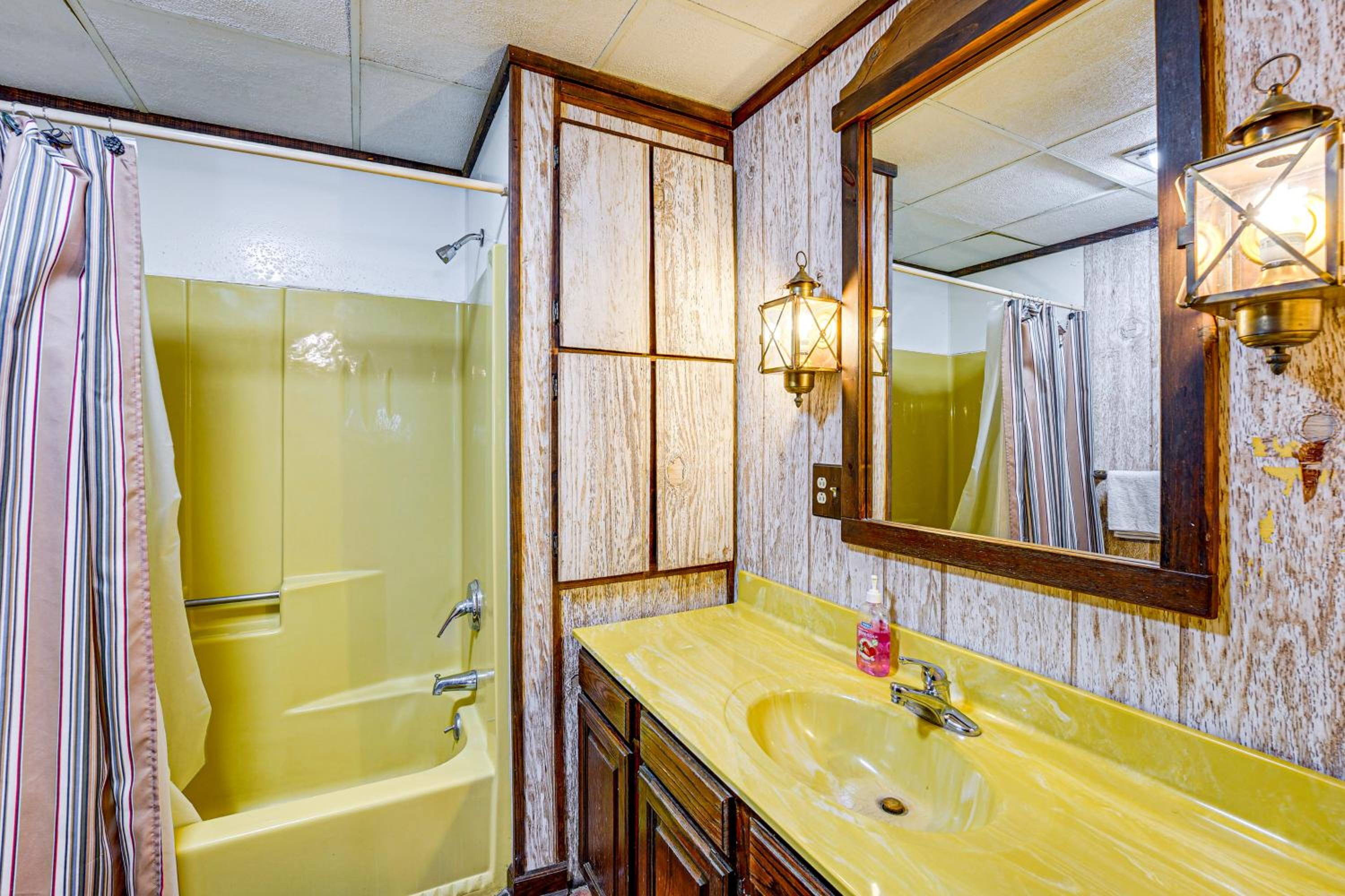 Pere Marquette Riverfront Cabin with Fishing Access
