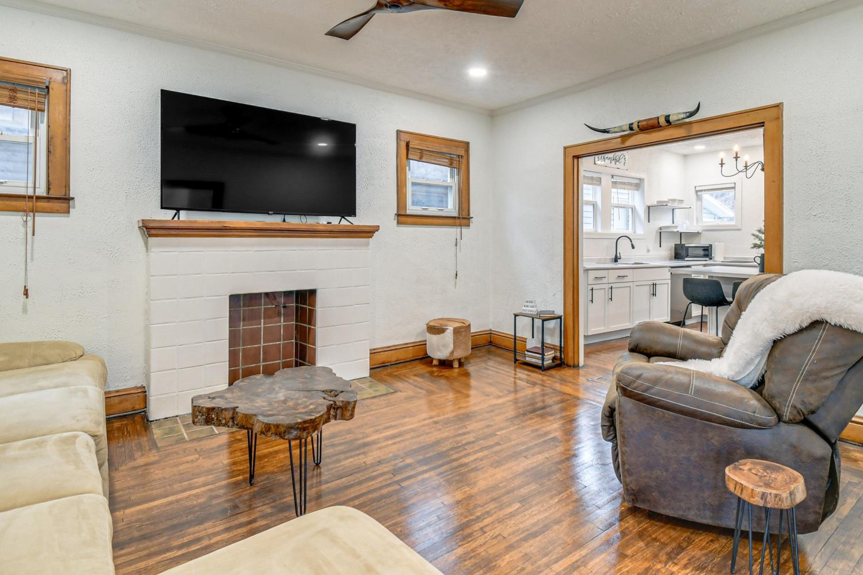 Walk to Marshall University Home with Private Yard!