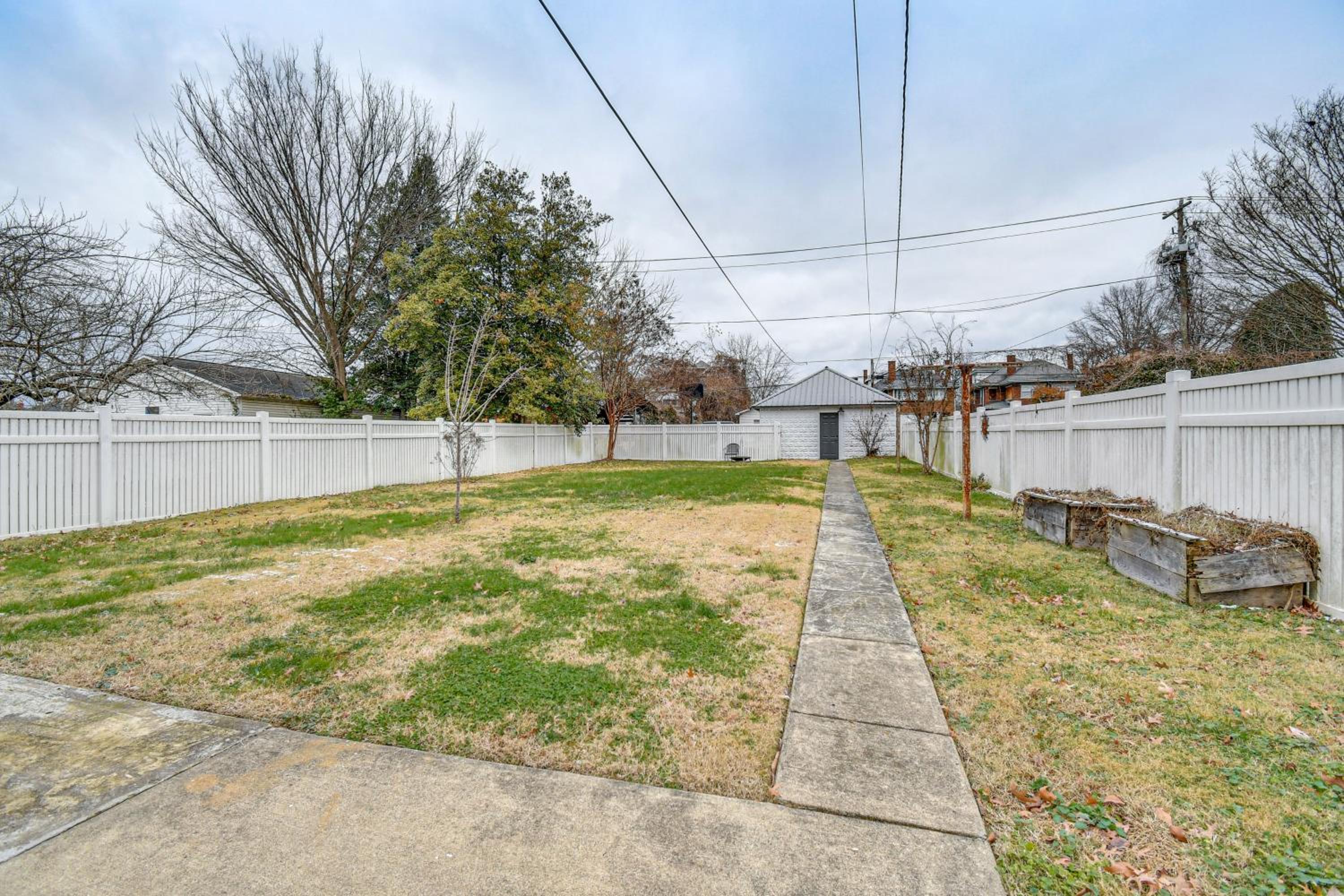 Walk to Marshall University Home with Private Yard!