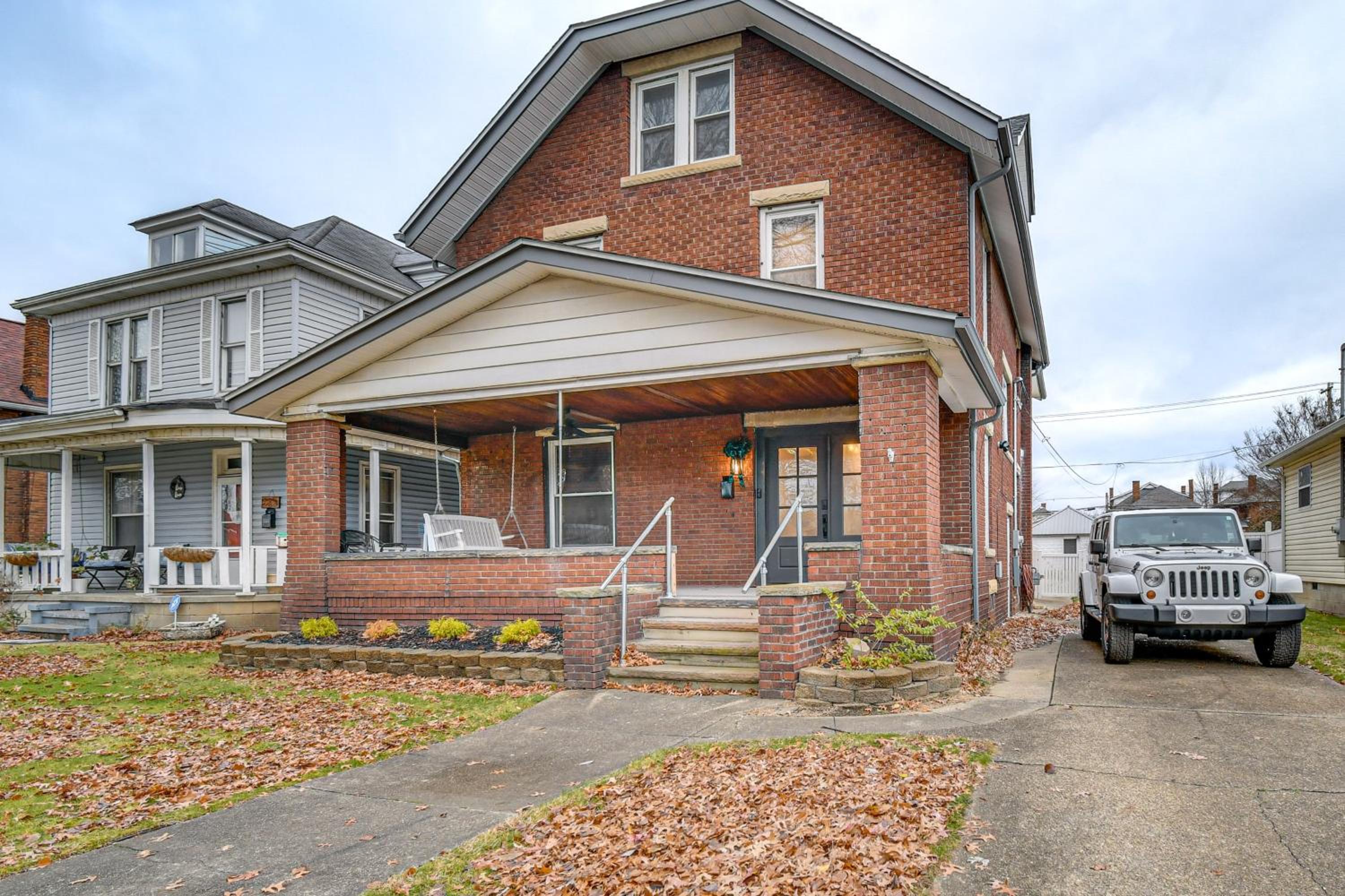 Walk to Marshall University Home with Private Yard!
