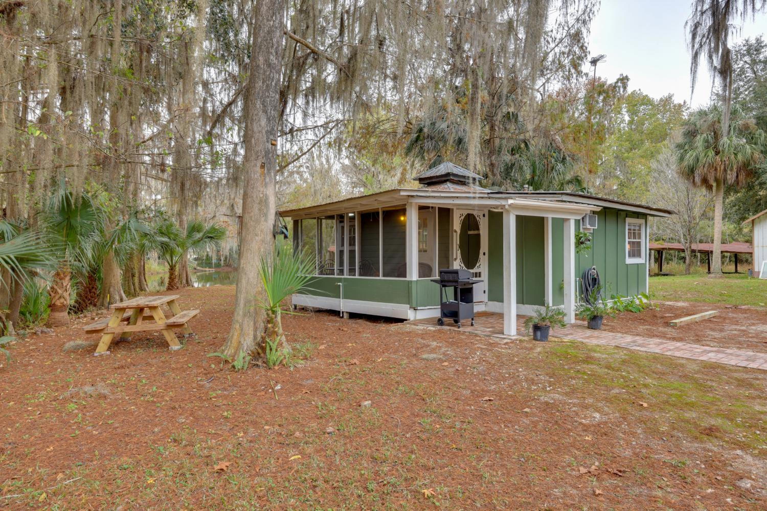 Bass Fishing Paradise with Shared Dock in Hawthorne!