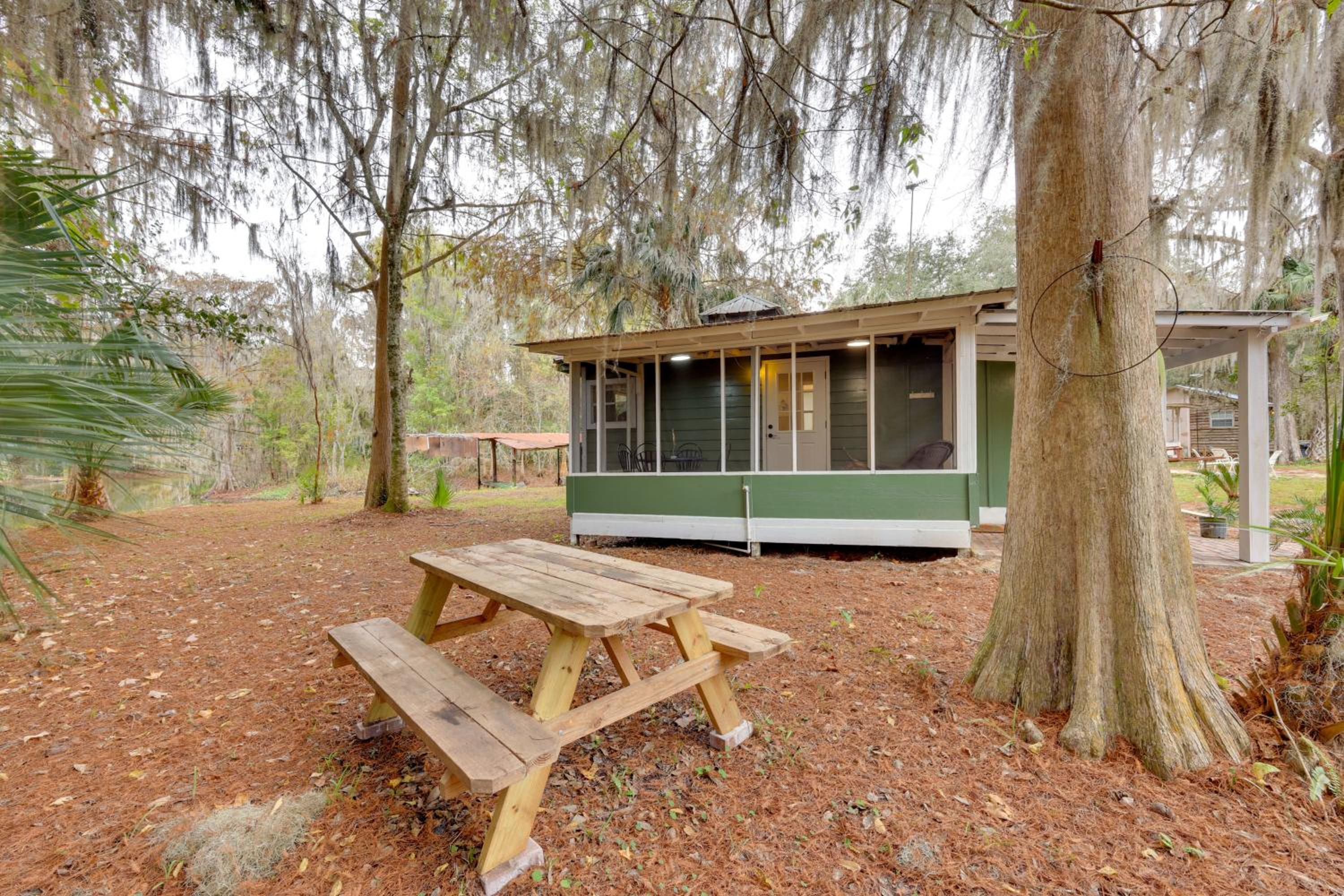 Bass Fishing Paradise with Shared Dock in Hawthorne!