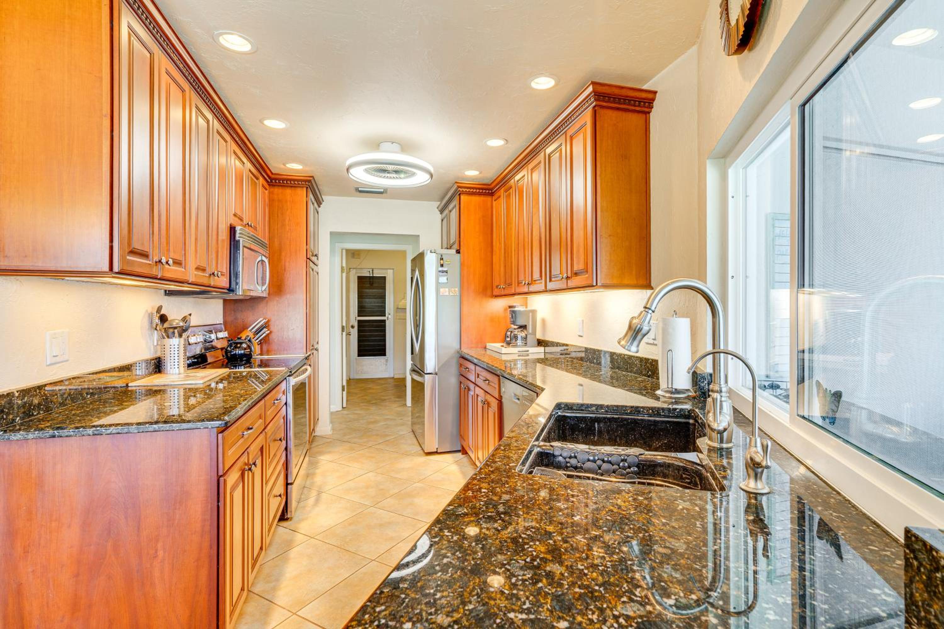 Waterfront Cape Coral Gem with Lanai, Pool and Dock!