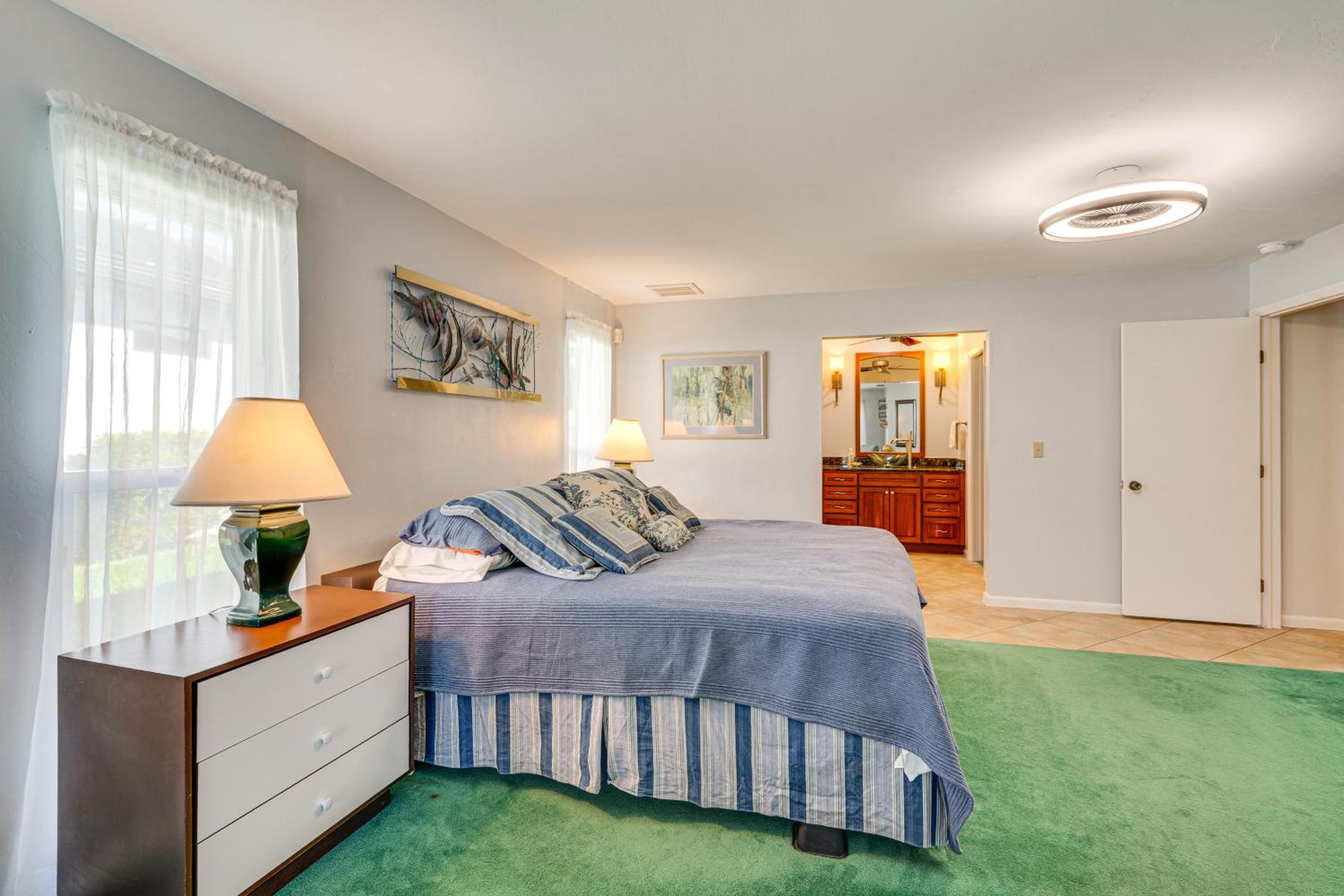 Waterfront Cape Coral Gem with Lanai, Pool and Dock!