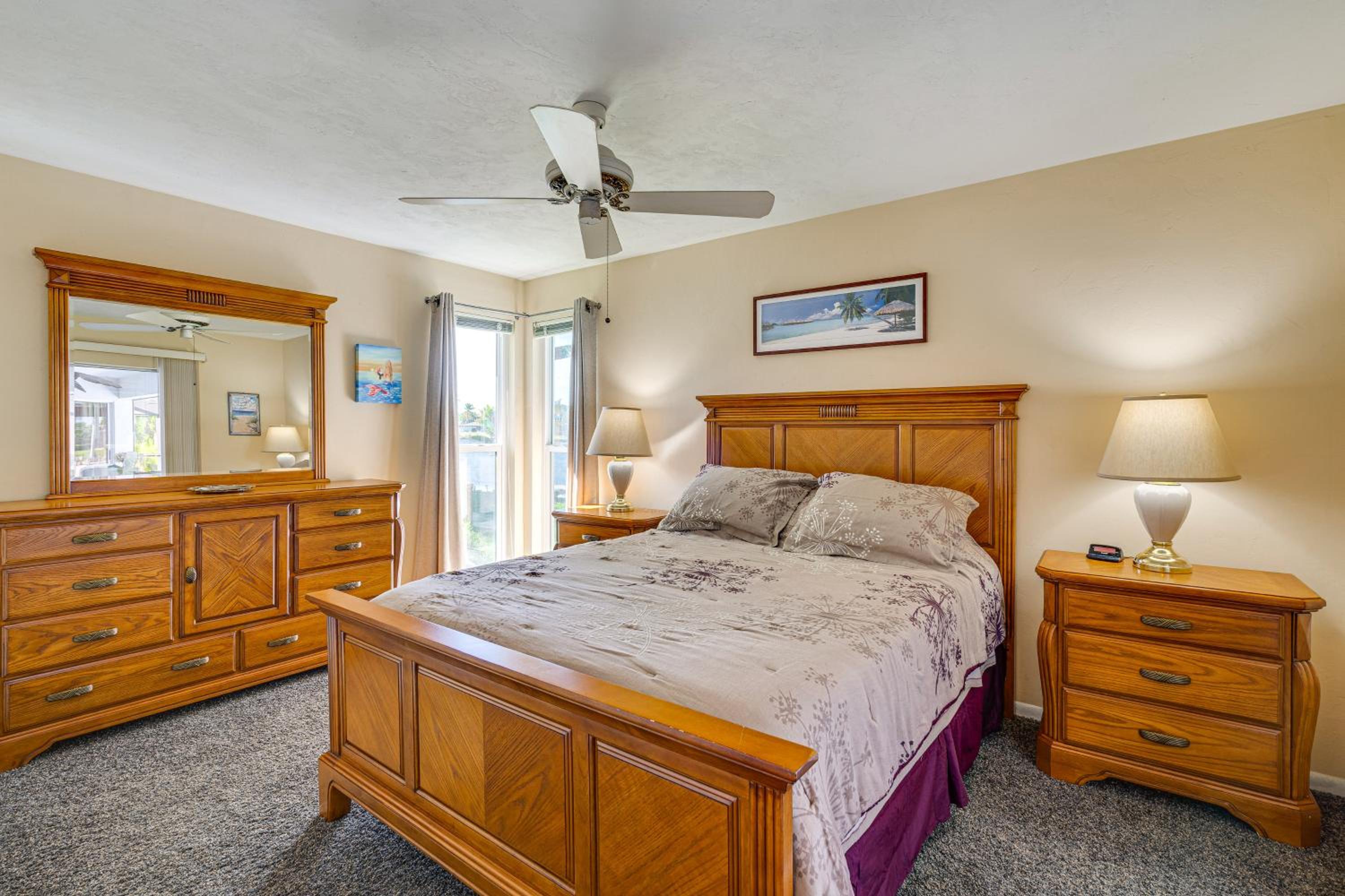 Waterfront Cape Coral Gem with Lanai, Pool and Dock!