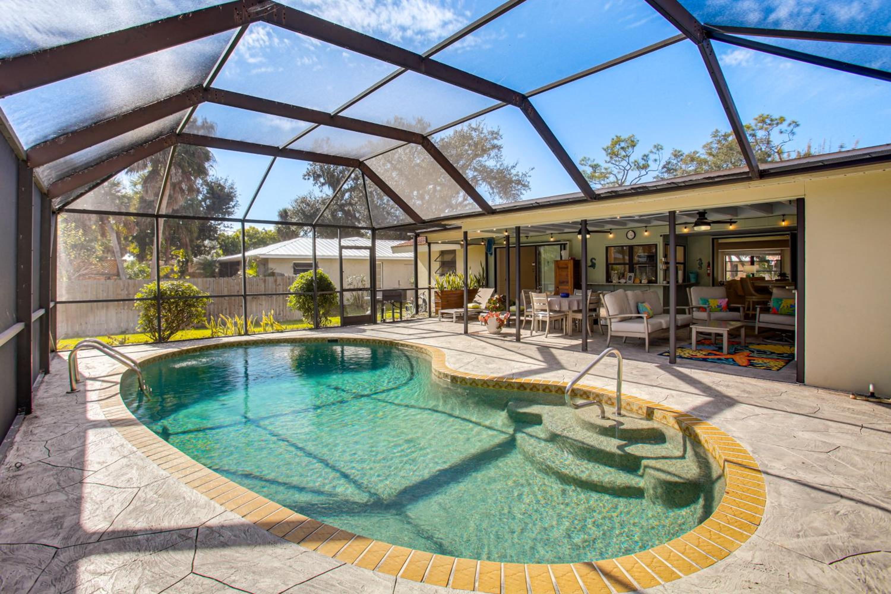 Port Charlotte Home with Heated Pool and Yard!