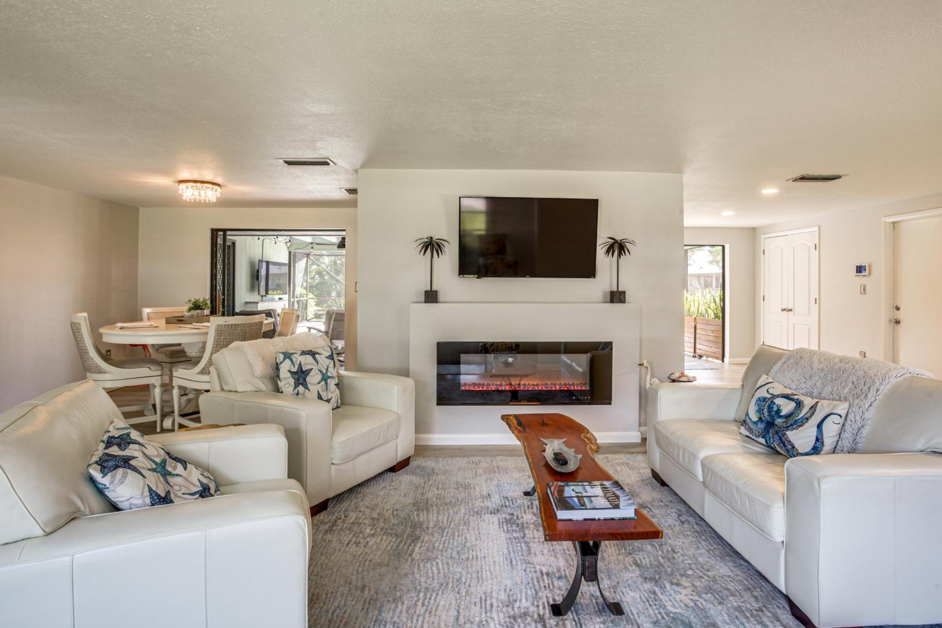 Port Charlotte Home with Heated Pool and Yard!