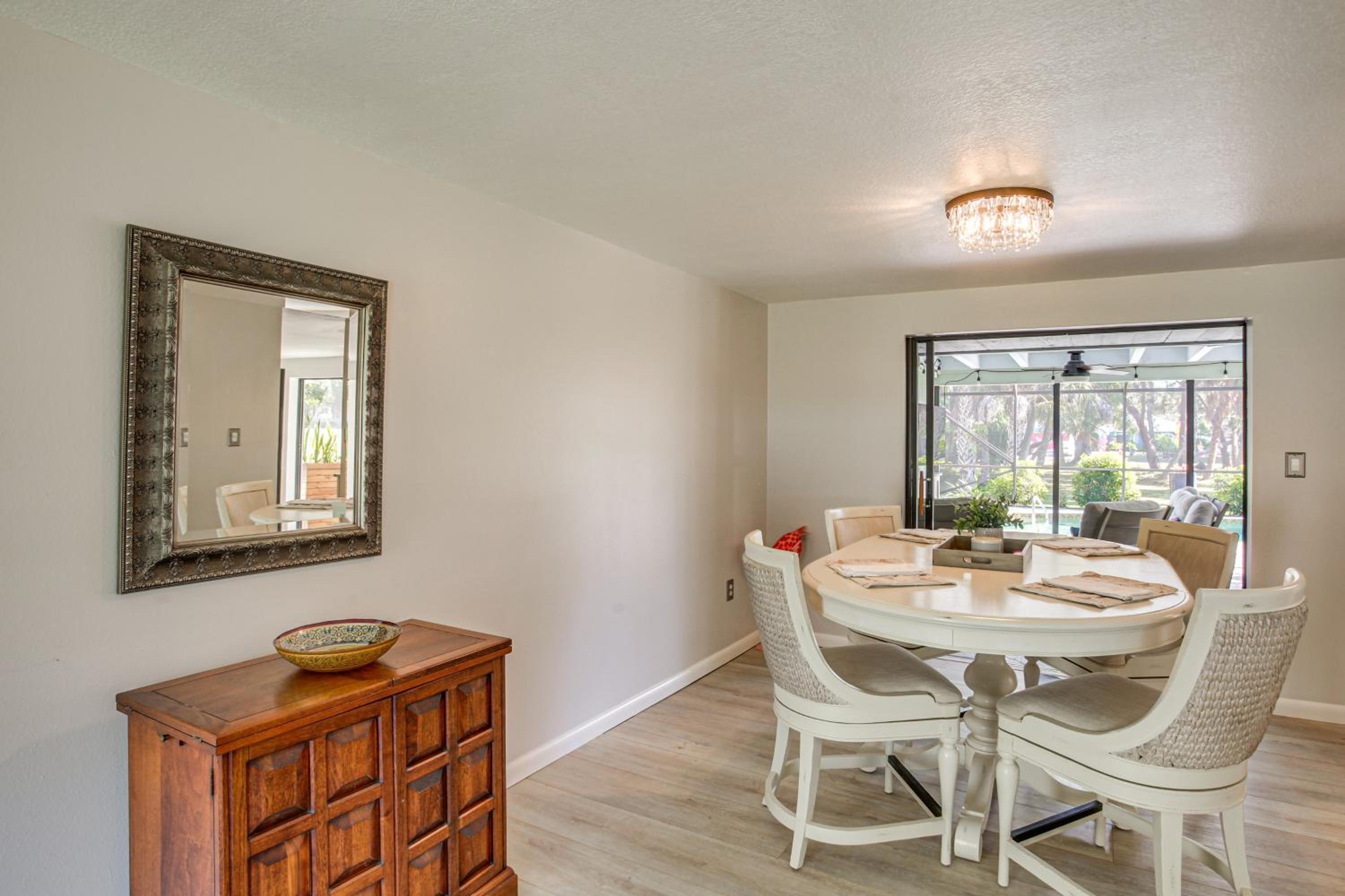 Port Charlotte Home with Heated Pool and Yard!
