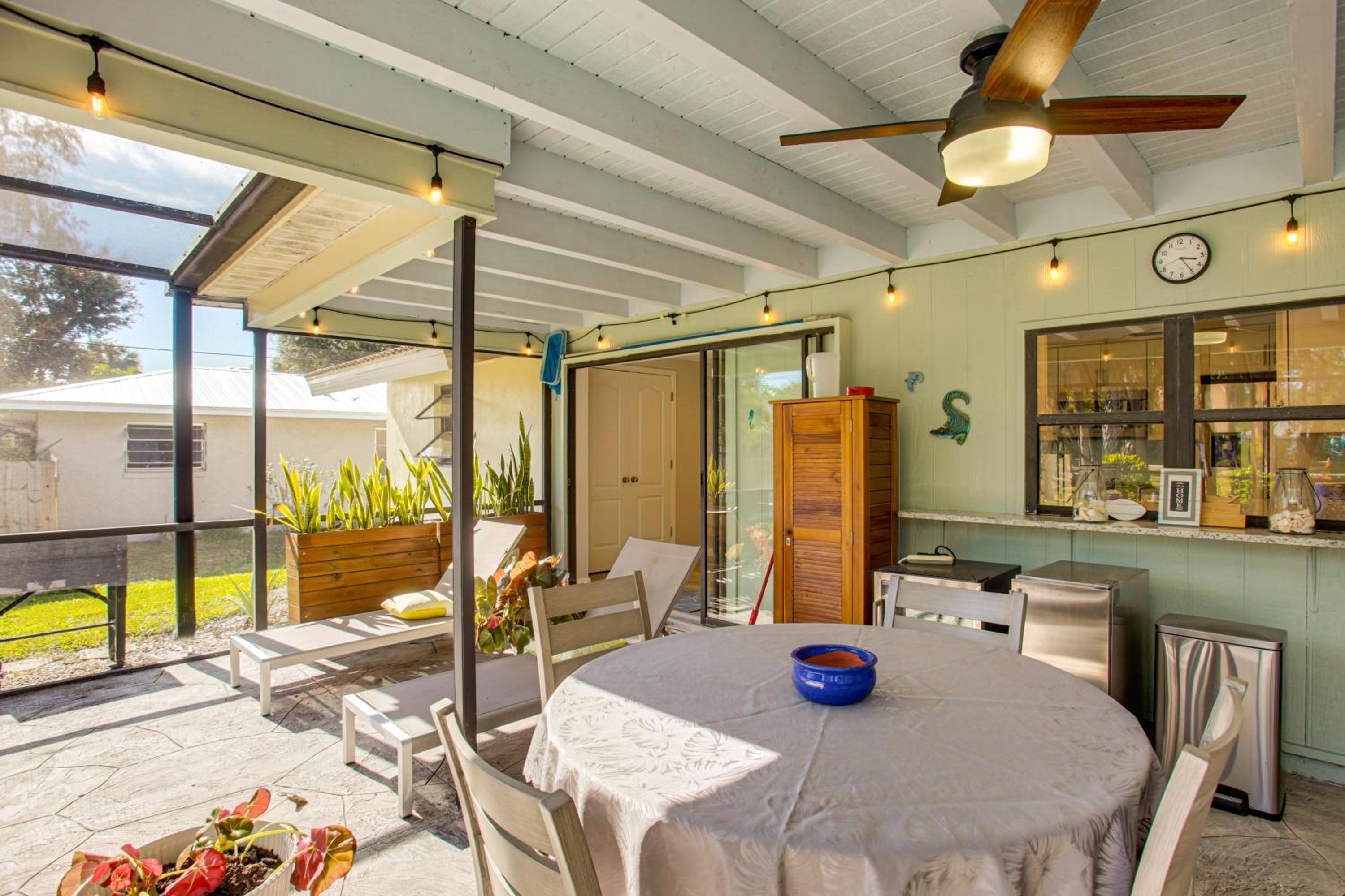 Port Charlotte Home with Heated Pool and Yard!
