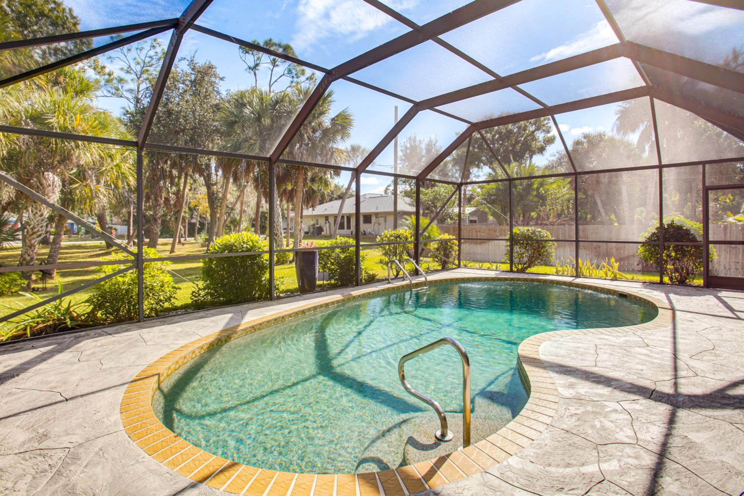 Port Charlotte Home with Heated Pool and Yard!