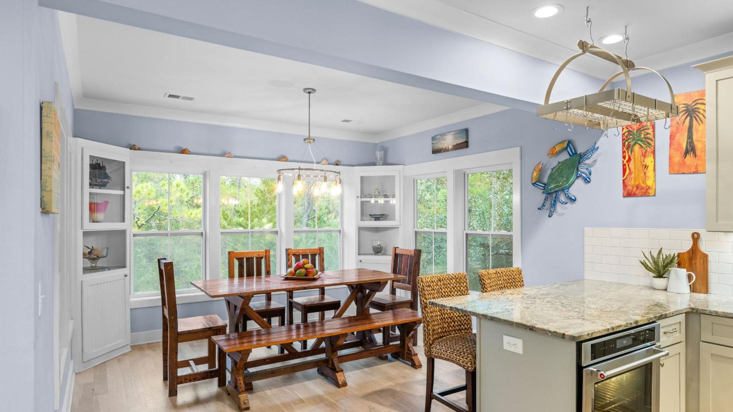 Folly Beach Getaway Near Sand Covered Lounge BBQ Outdoor TV Tidecrest by AvantStay