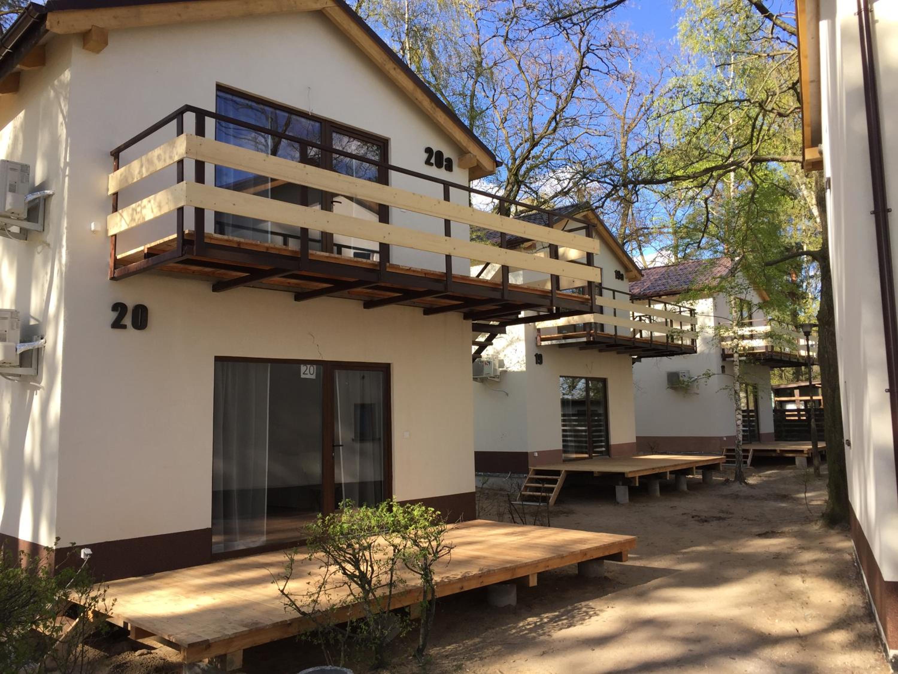outdoor BBQ area