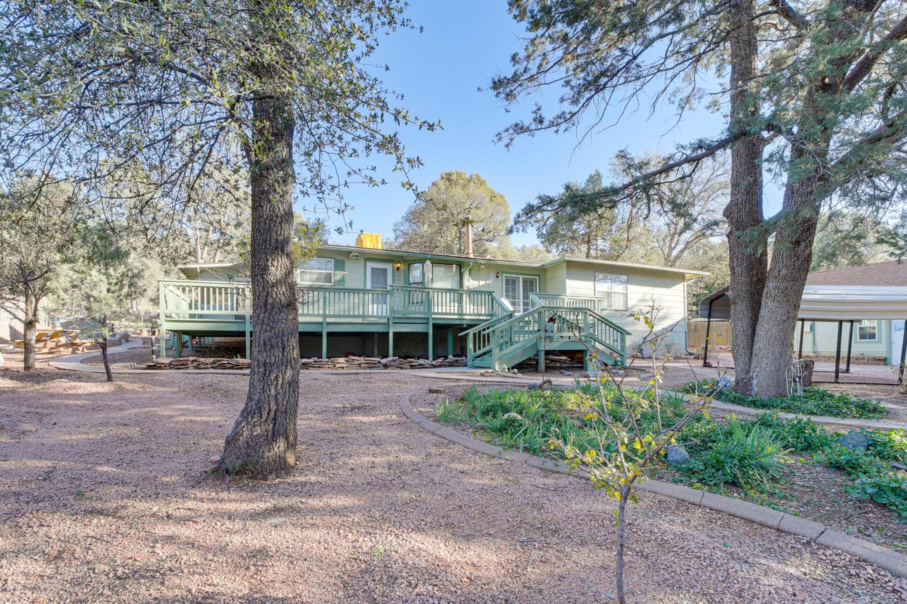 Payson Home with Yard and Deck Pets Welcome!