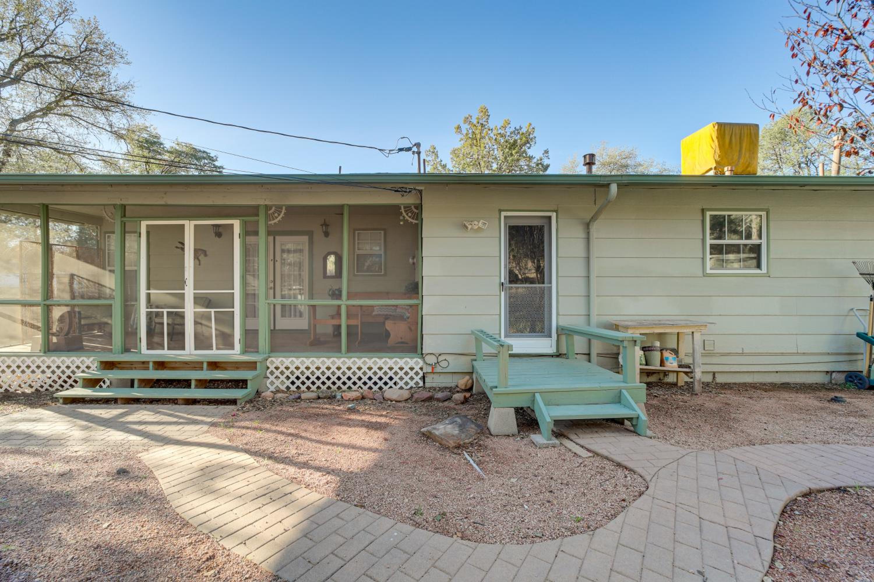 Payson Home with Yard and Deck Pets Welcome!