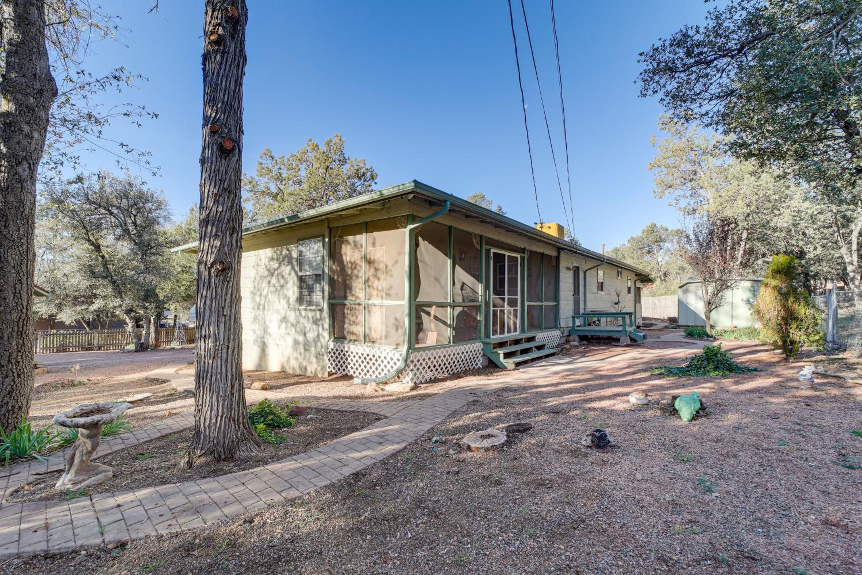 Payson Home with Yard and Deck Pets Welcome!