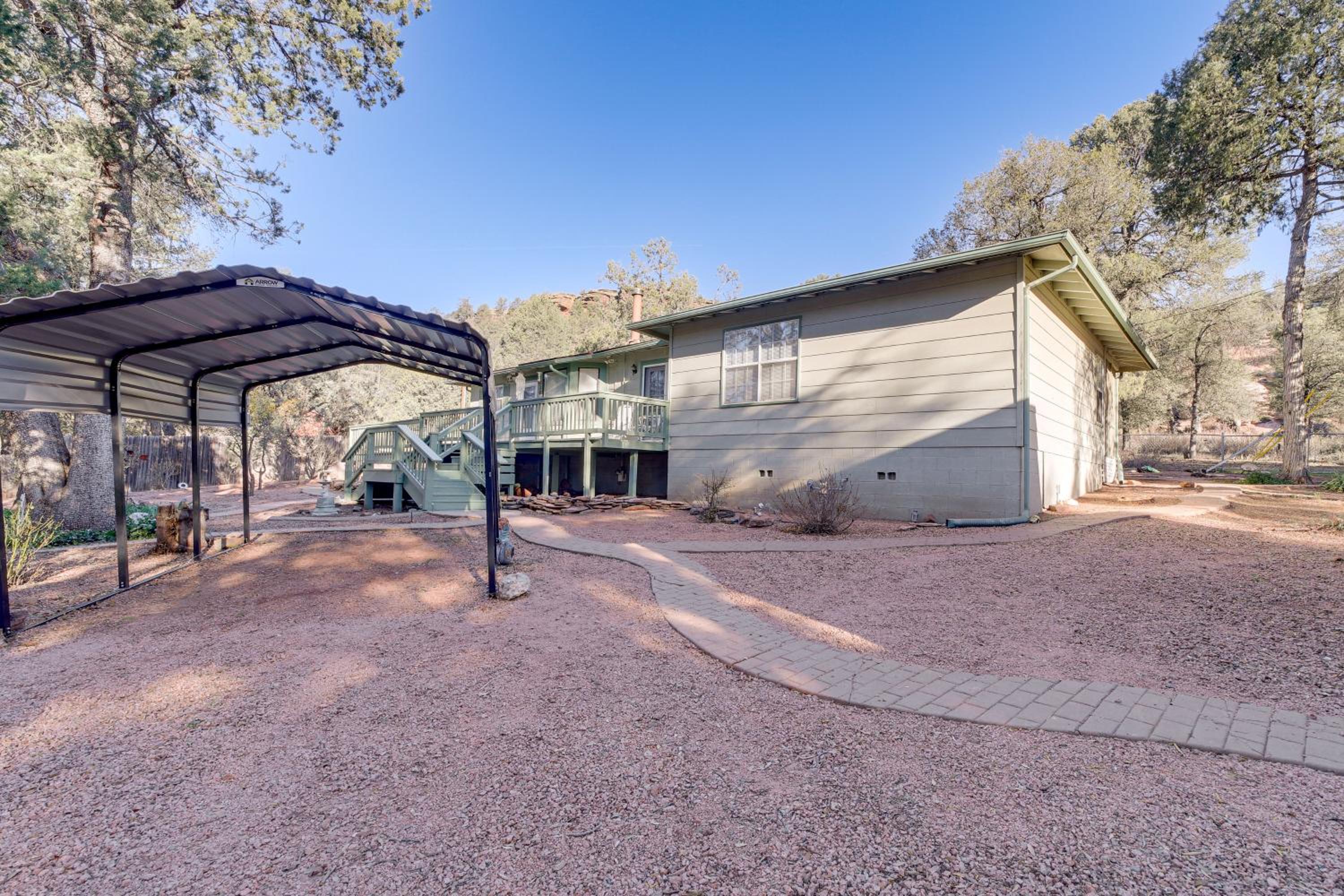 Payson Home with Yard and Deck Pets Welcome!