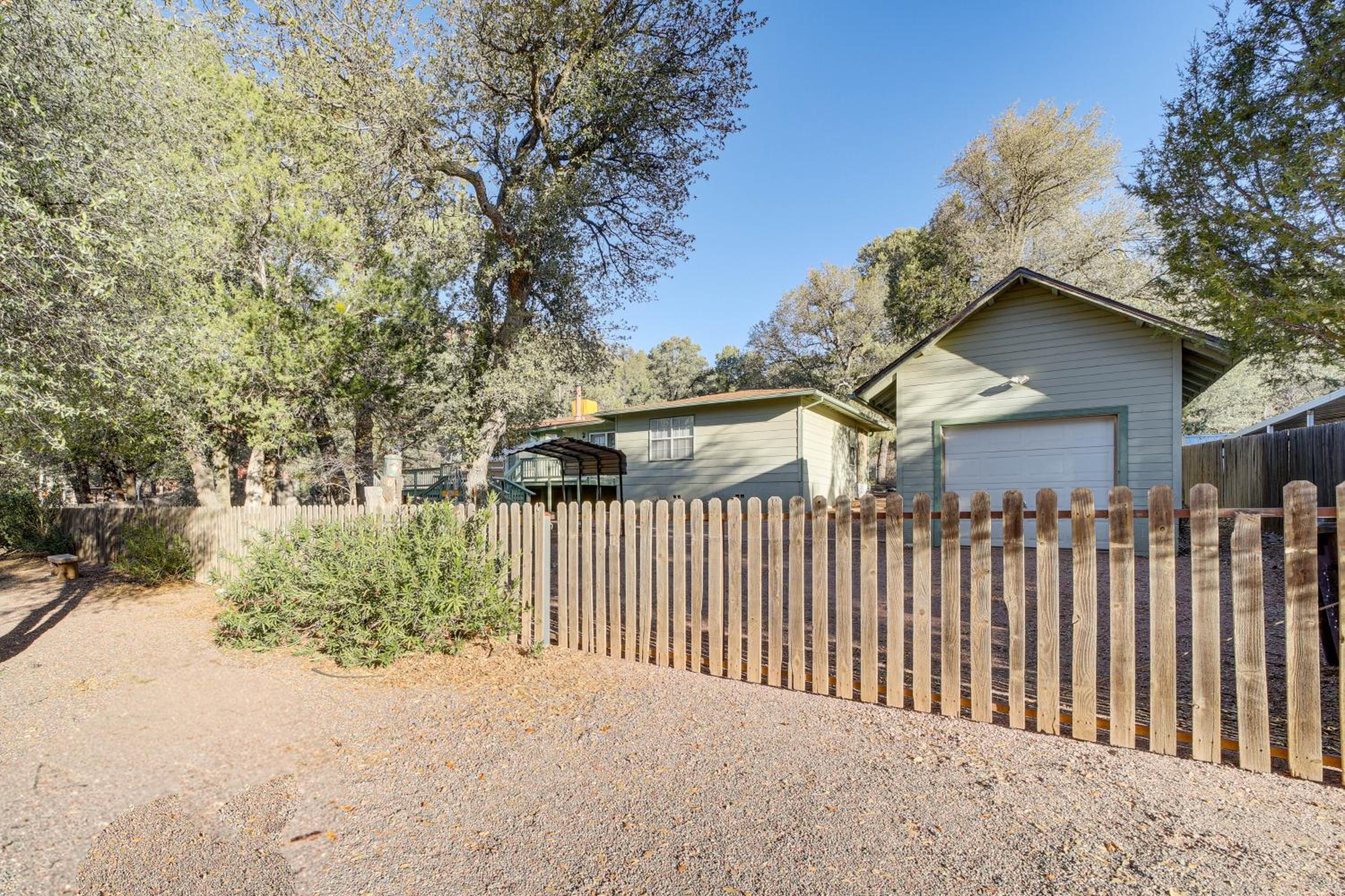 Payson Home with Yard and Deck Pets Welcome!
